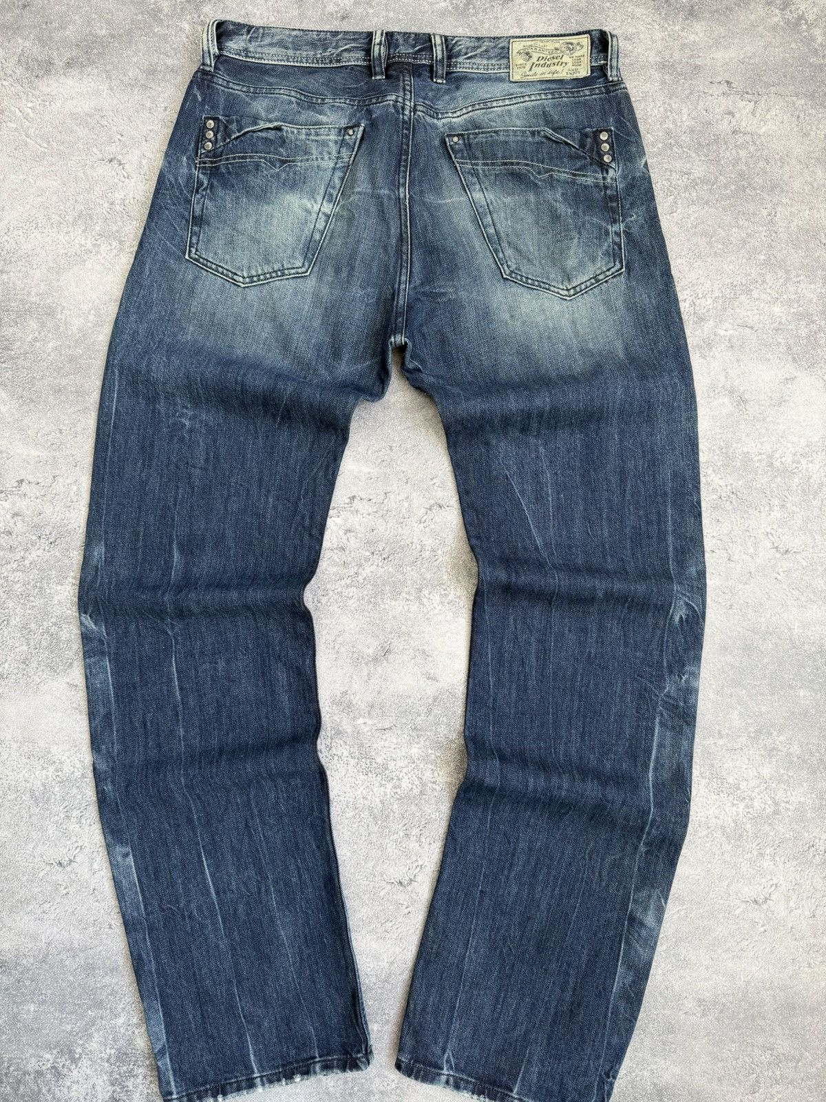 Diesel Vintage Diesel Denim Jeans Baggy Flared Bootcut Avant Garde Size US 33 - 23 Thumbnail
