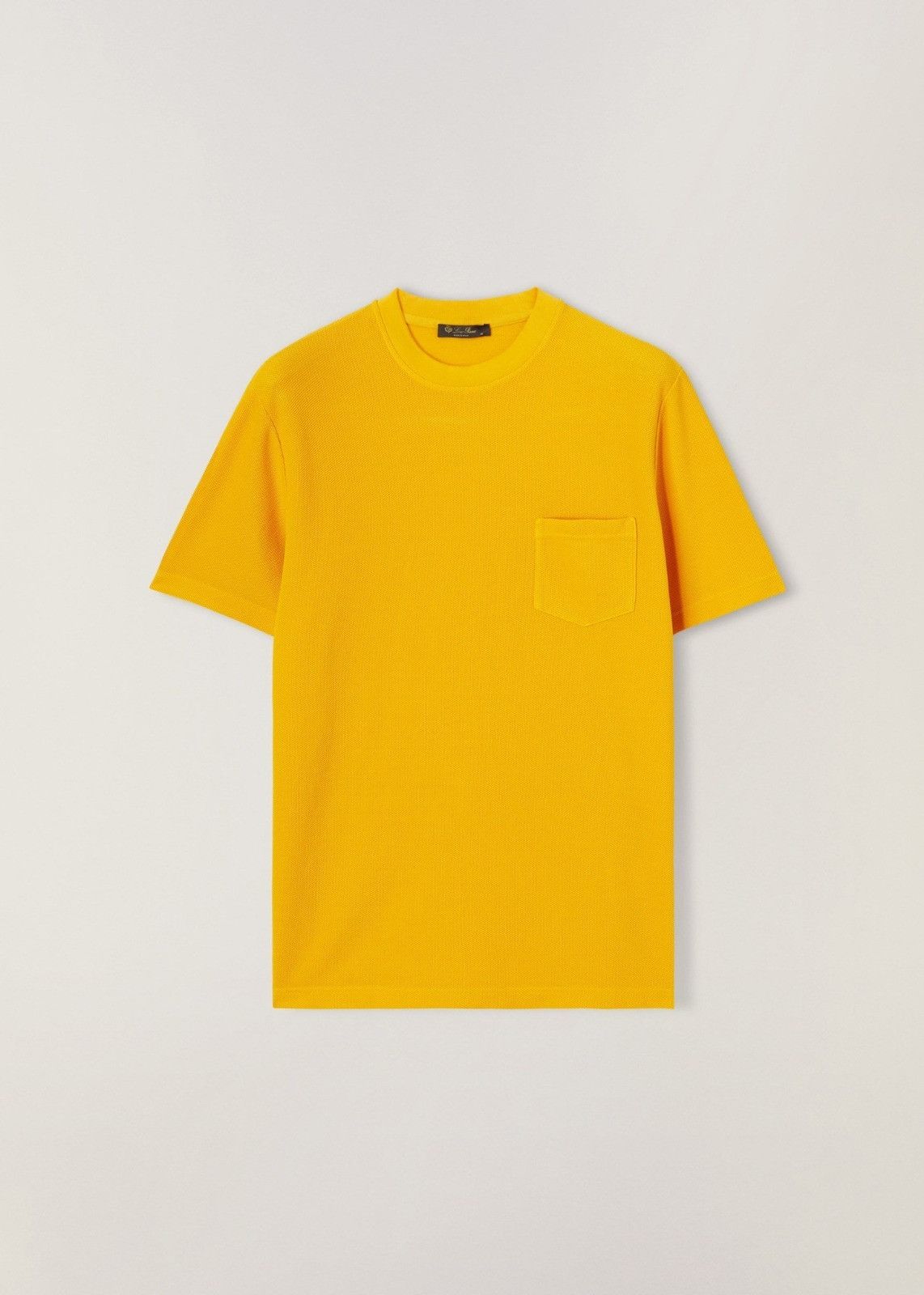 Loro Piana o1srvl11e0924 Girocollo Short Sleeve T-Shirt in Yellow Size US S / EU 44-46 / 1 - 1 Thumbnail