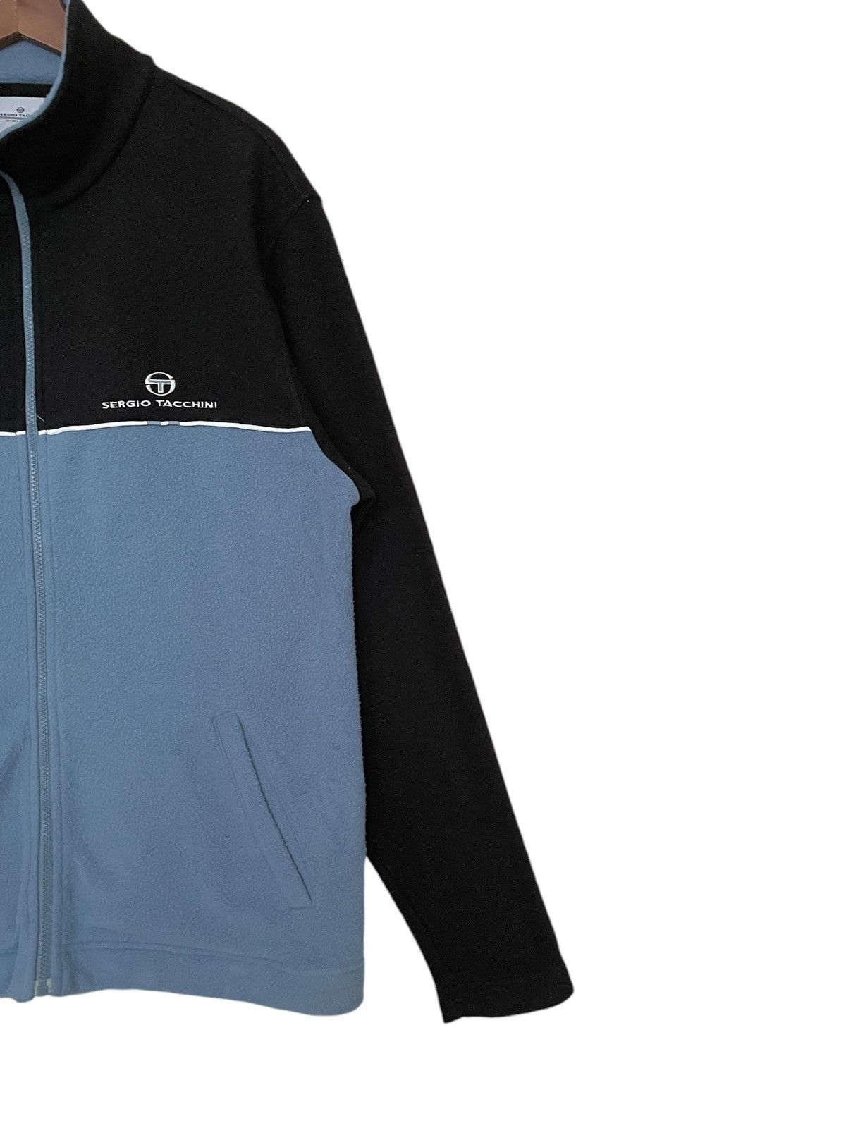 Sergio Tacchini × Vintage Vintage Brand Sergio Tacchini Full Zipper Fleece 1990s Size US M / EU 48-50 / 2 - 6 Thumbnail