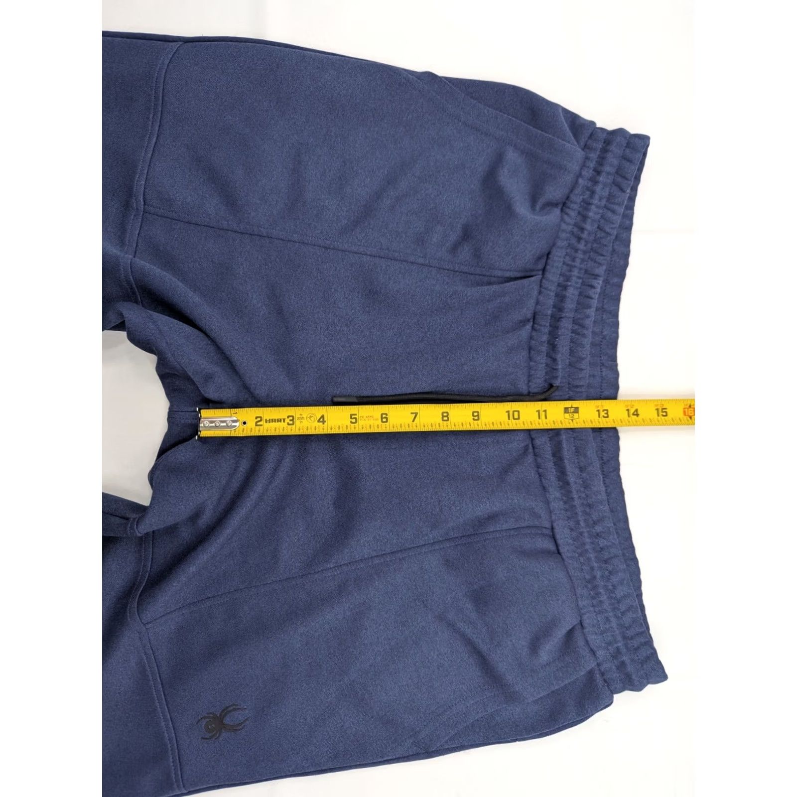 Spyder Spyder Active ProWeb Sweat Pants Men XL Navy Blue 37x28 Stretch Drawstring Pockets Athletic Size US 36 / EU 52 - 5 Thumbnail