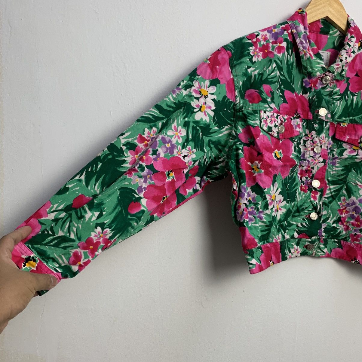 Courreges Courreges Flora crop denim jacket Size S / US 4 / IT 40 - 7 Thumbnail