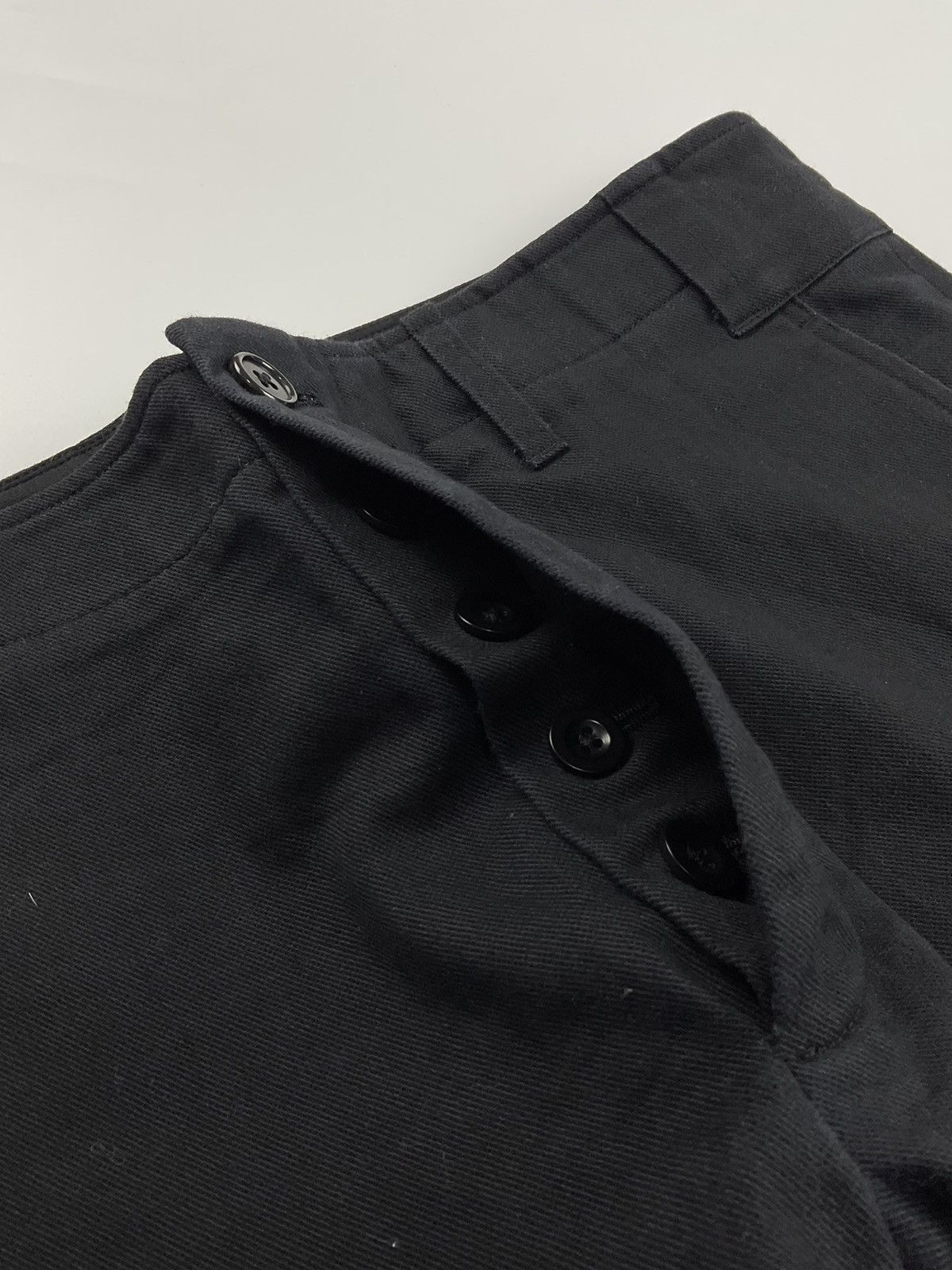 Ann Demeulemeester Ann Demeulemeester Cotton Trouser Size US 32 / EU 48 - 6 Thumbnail