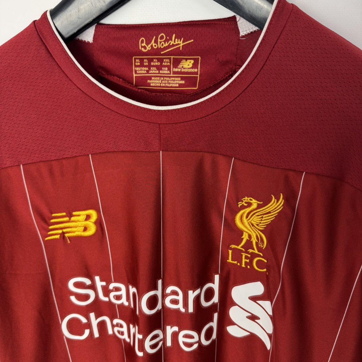 New Balance Liverpool 2019 2020 Home Football Shirt Soccer Jersey Sz XL Size US XL / EU 56 / 4 - 24 Thumbnail