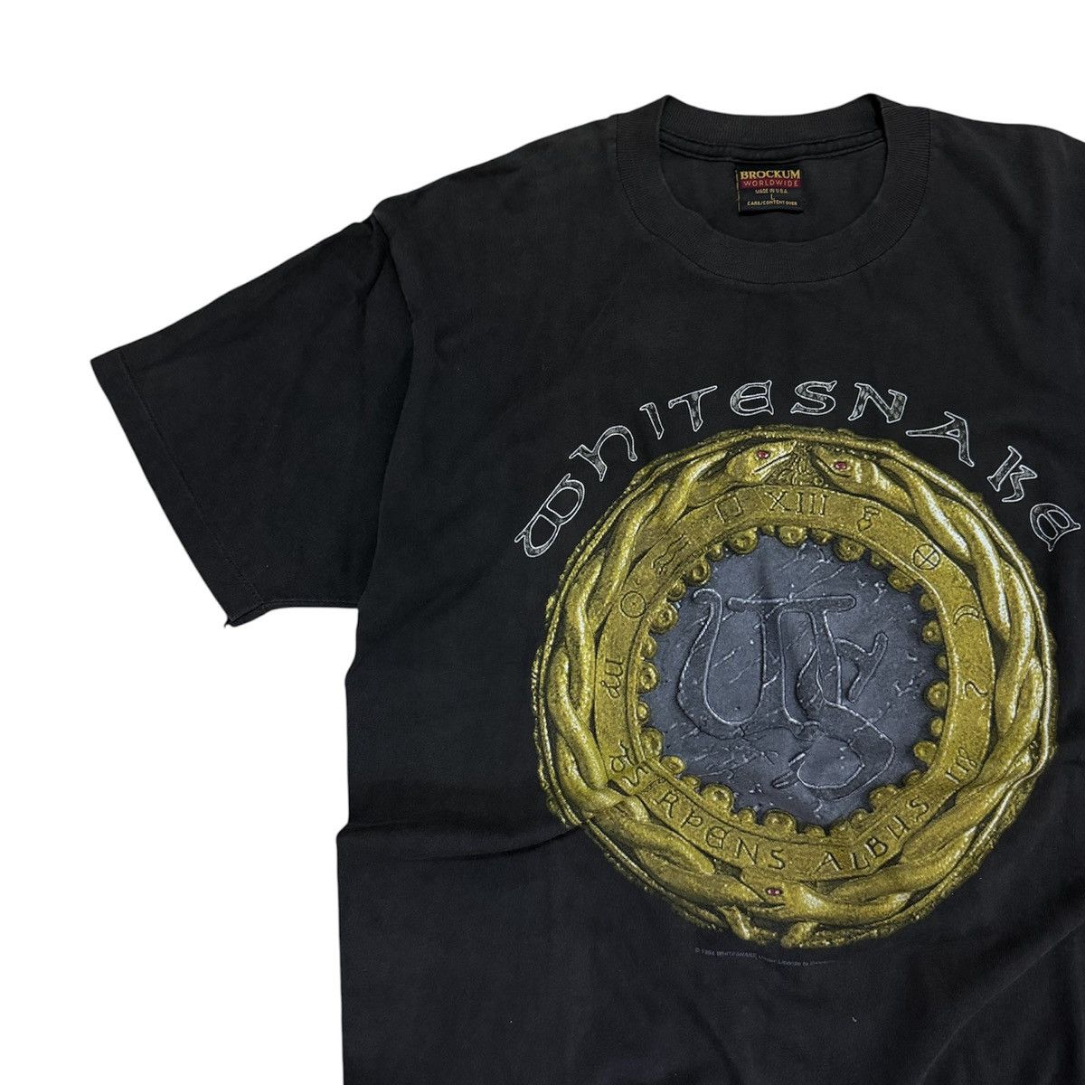 Band Tees × Vintage Vintage 90s Whitesnakes Fall Tour 1994 Tshirt Size US L / EU 52-54 / 3 - 3 Thumbnail