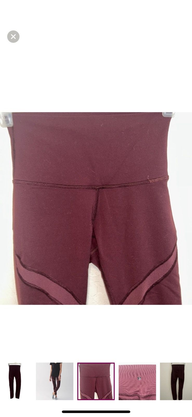 Lululemon Lululemon high times pant leggings size 2 Size 26" / US 2 / IT 38 - 4 Thumbnail