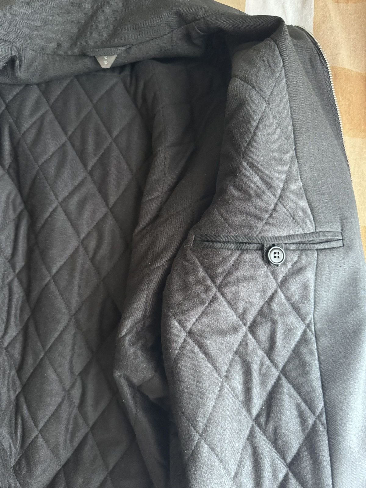 Other Common Divisor Furano Padded Wool Jacket Black Size Small Size US S / EU 44-46 / 1 - 5 Thumbnail