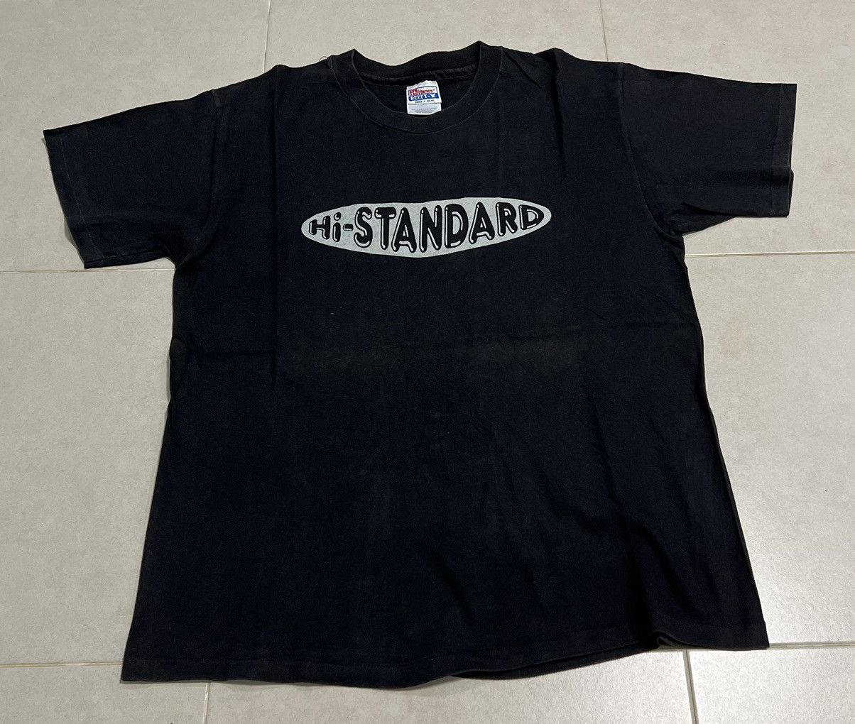 Band Tees × Vintage Vtg Hi-Standard Shirt Nofx Size US L / EU 52-54 / 3 - 1 Thumbnail