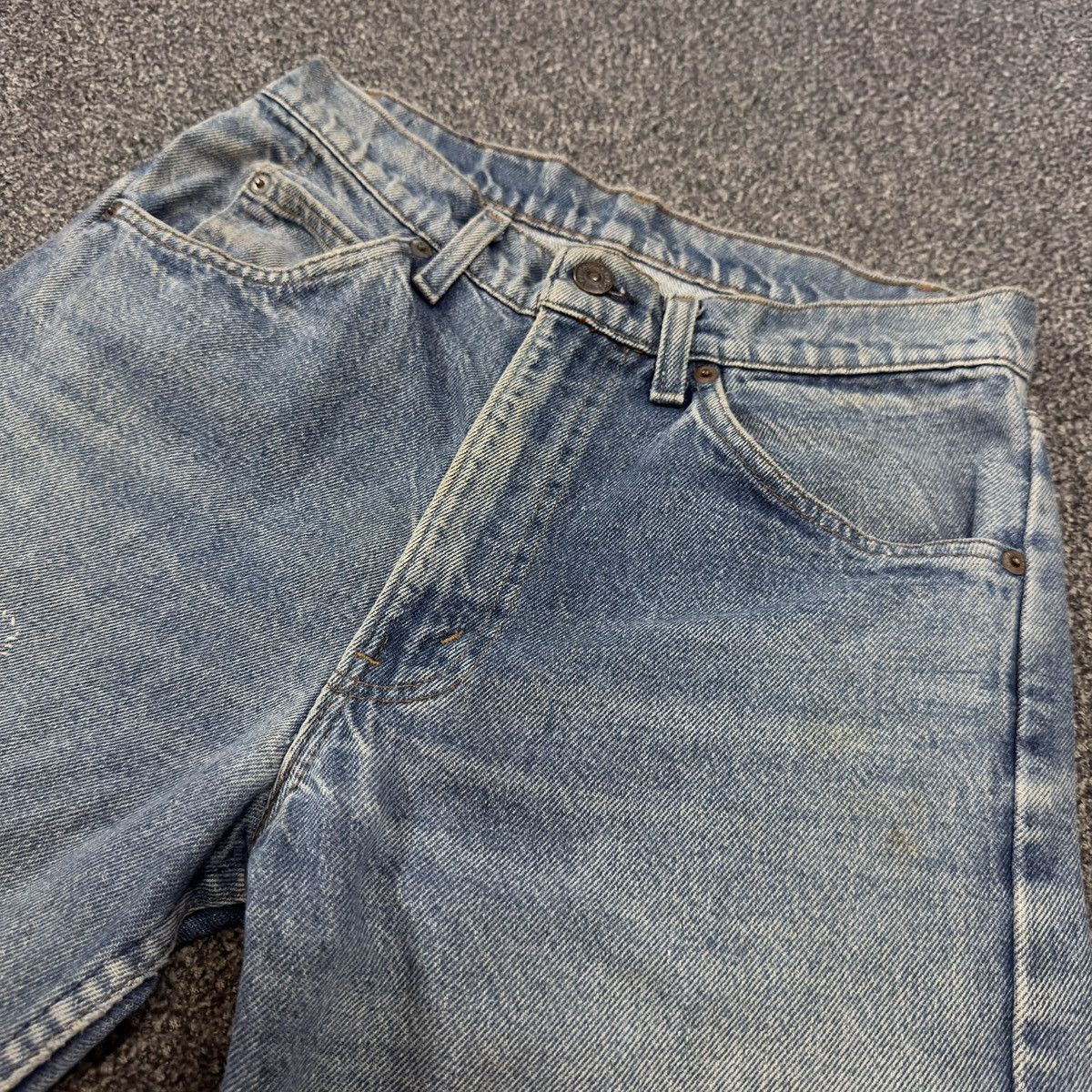 Levi's Vintage Clothing 🔥🇺🇸 Vintage Levi’s 505-0217 Orange Tab Stone Wash Denim Size US 31 - 3 Thumbnail