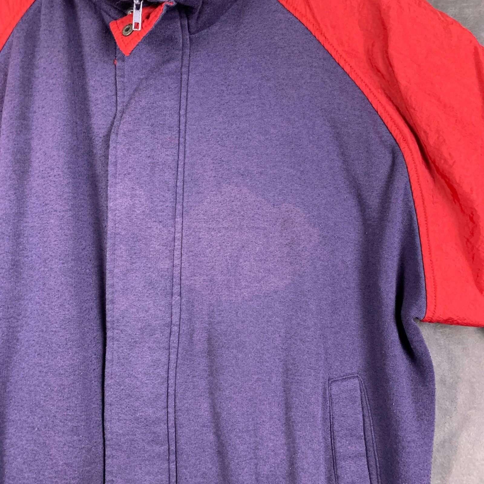 Triple 5 Soul Vintage TRIPLES 80s Vartsity Track Jacket Sz L (297) Size US L / EU 52-54 / 3 - 4 Thumbnail