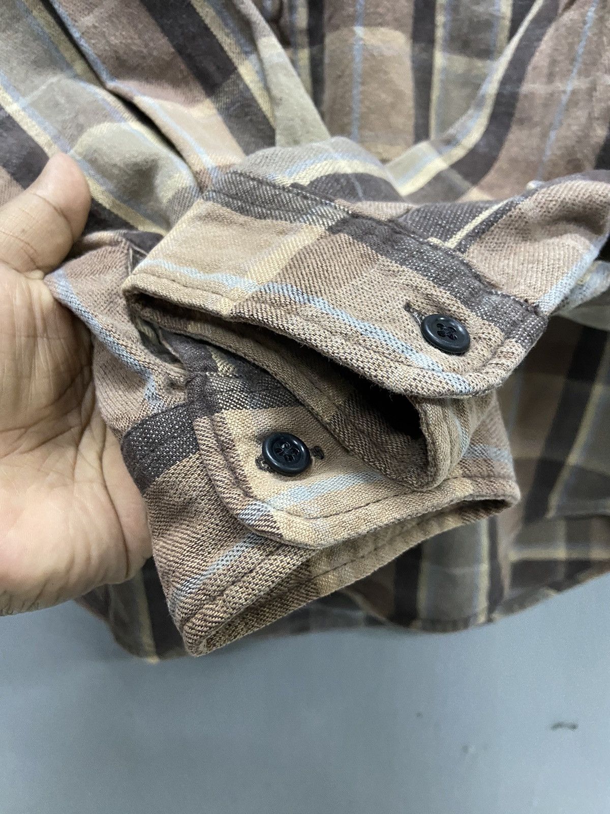 Edwin VINTAGE EDWIN DOUBLE POCKET PLAID FLANNEL Size US L / EU 52-54 / 3 - 6 Thumbnail