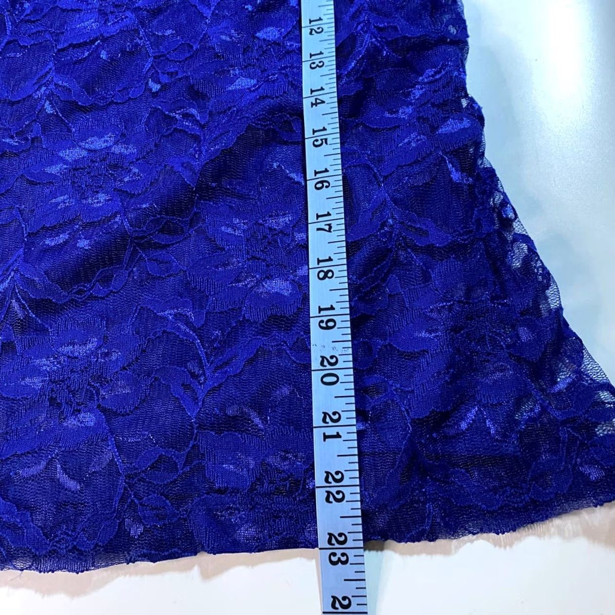 Isaac Mizrahi Isaac Mizrahi Top Women's M Floral Lace Blue Size M / US 6-8 / IT 42-44 - 4 Thumbnail