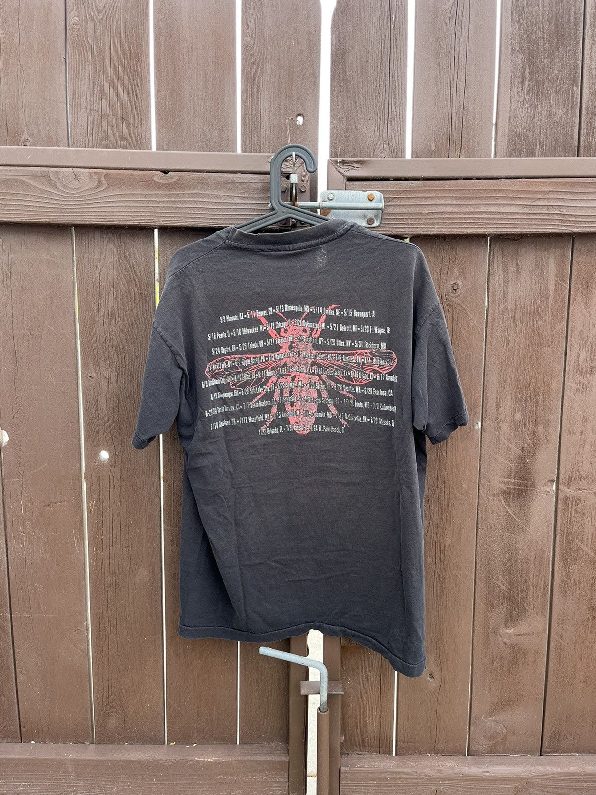 Vintage vintage 90s white zombie tee Size US XL / EU 56 / 4 - 4 Thumbnail