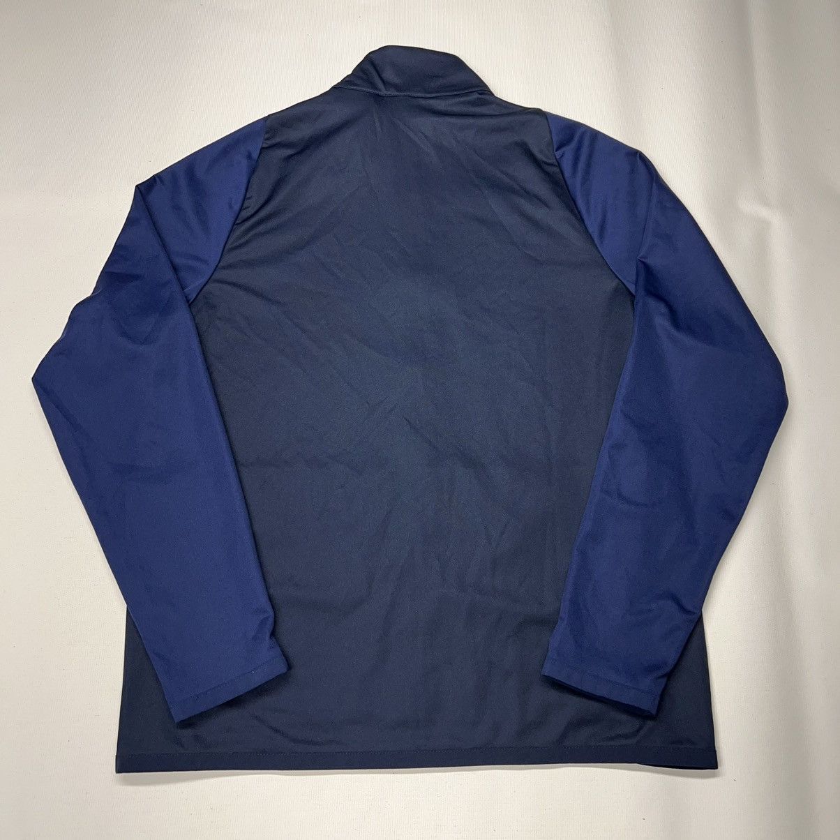 Nike Nike Dri Fit Jacket Zip Blue Fleece Swoosh Logo Active Size US M / EU 48-50 / 2 - 10 Thumbnail