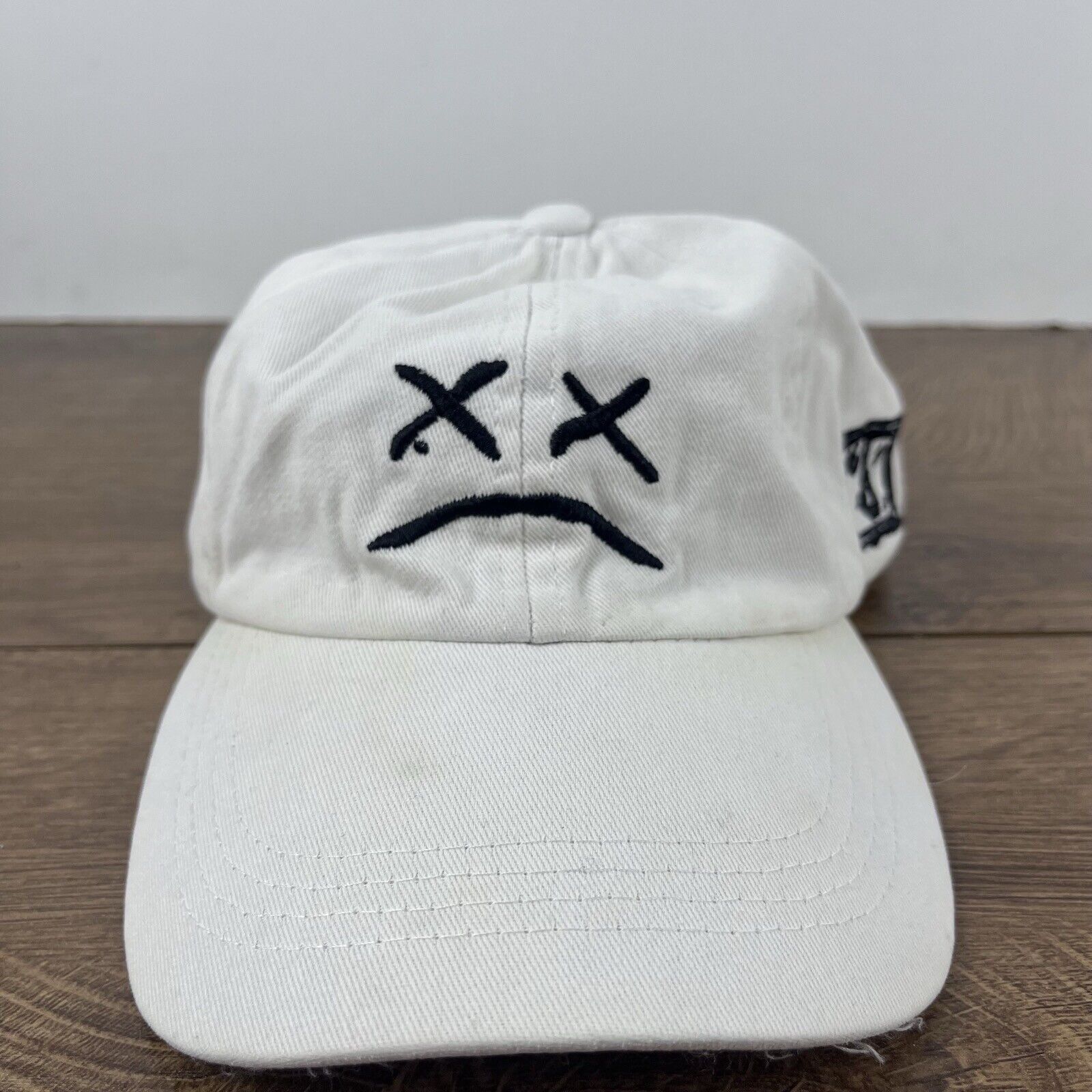 Other Marshmellow Hat White Cap Hat Adjustable Hat White Adult Hat Size ONE SIZE - 1 Thumbnail
