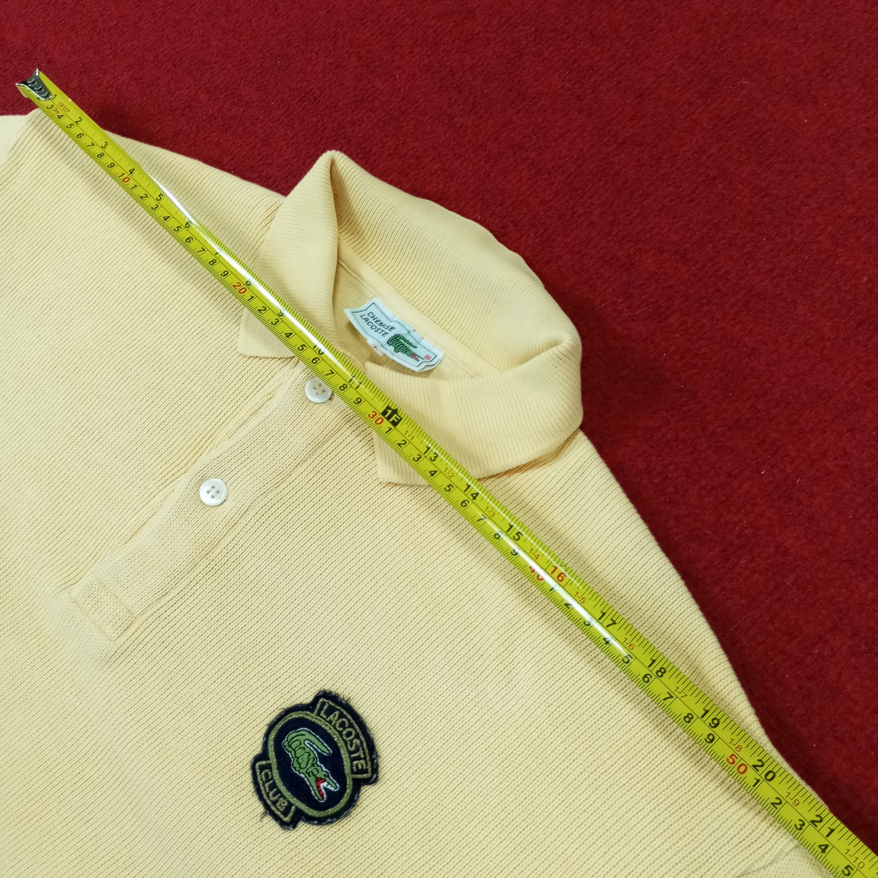 Lacoste × Vintage Lacoste Sweatshirt Collar Casual Style Size US M / EU 48-50 / 2 - 13 Thumbnail