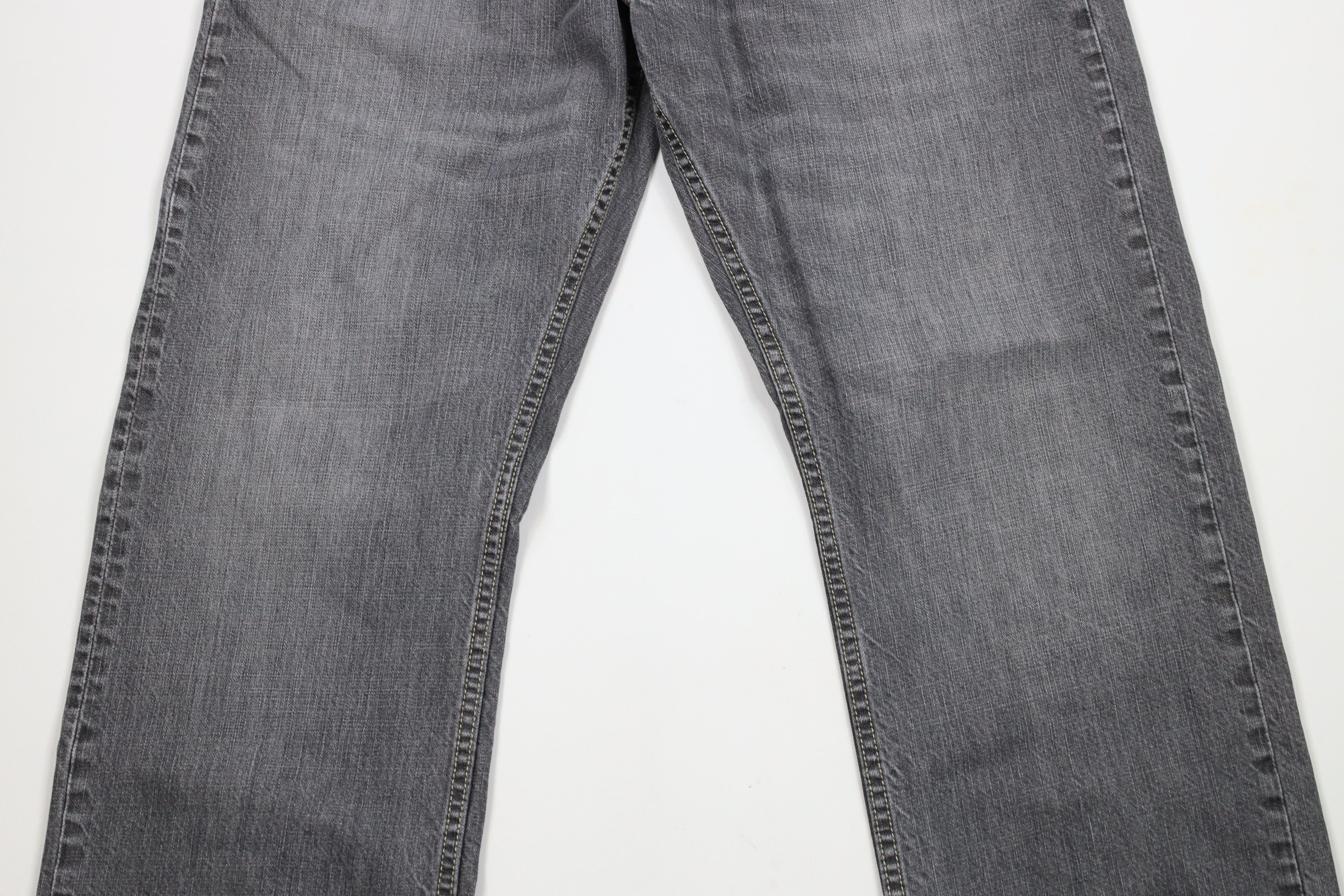 Levi's × Vintage Vintage Y2K Levis 514 Straight Leg Denim Jeans Gray Cotton Size US 36 / EU 52 - 3 Thumbnail