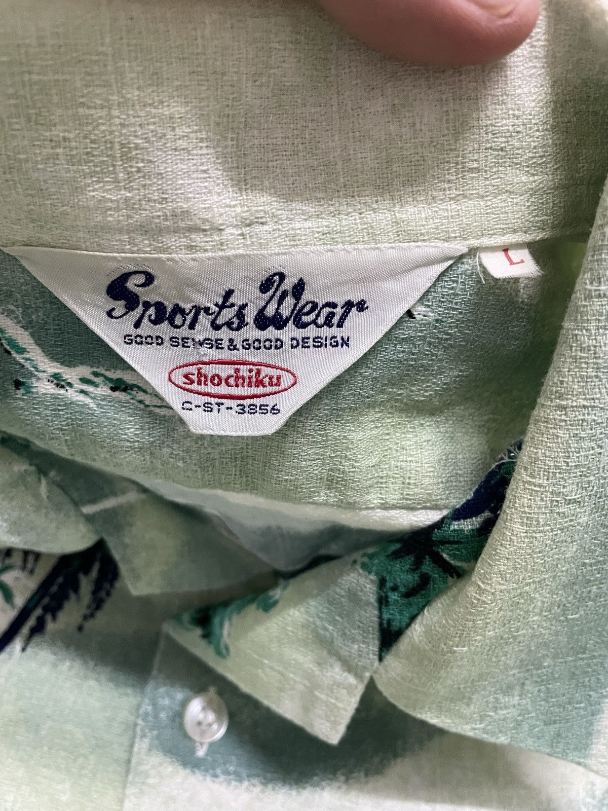 Vintage Vintage 60s 70s Shochiku Hawaii Shirt (Rare Japanese) Size US L / EU 52-54 / 3 - 6 Thumbnail