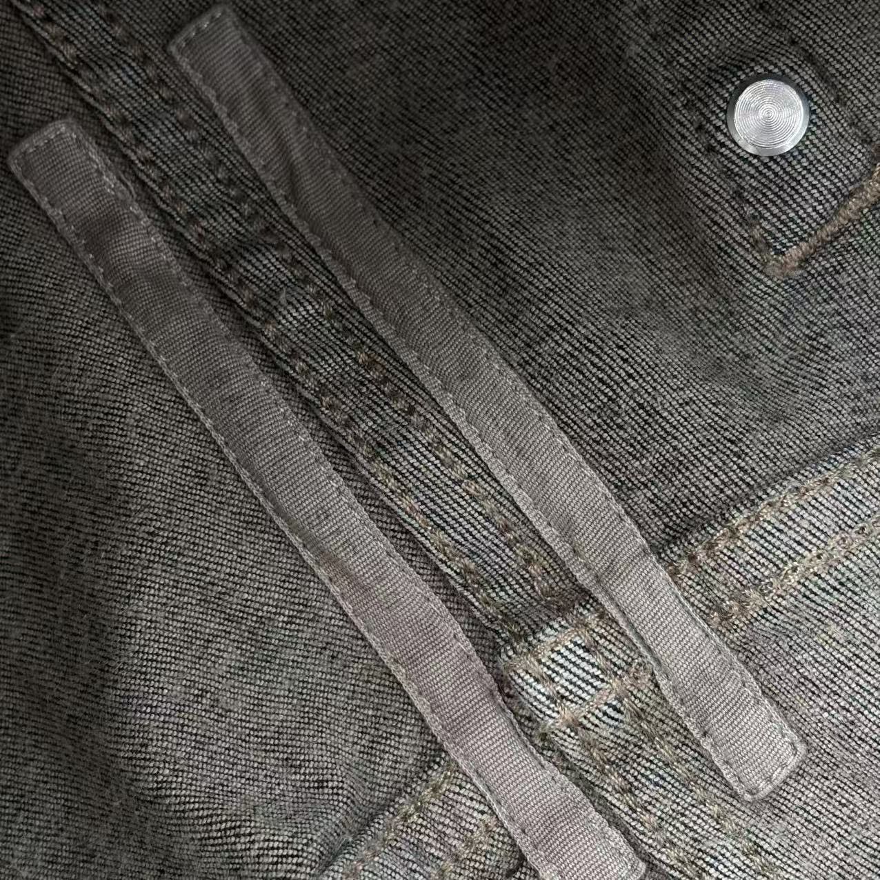 Rick Owens Rick Owens Waxed Tyrone Cut Reconstructed Denim “SAMPLE” Size US 34 / EU 50 - 8 Thumbnail