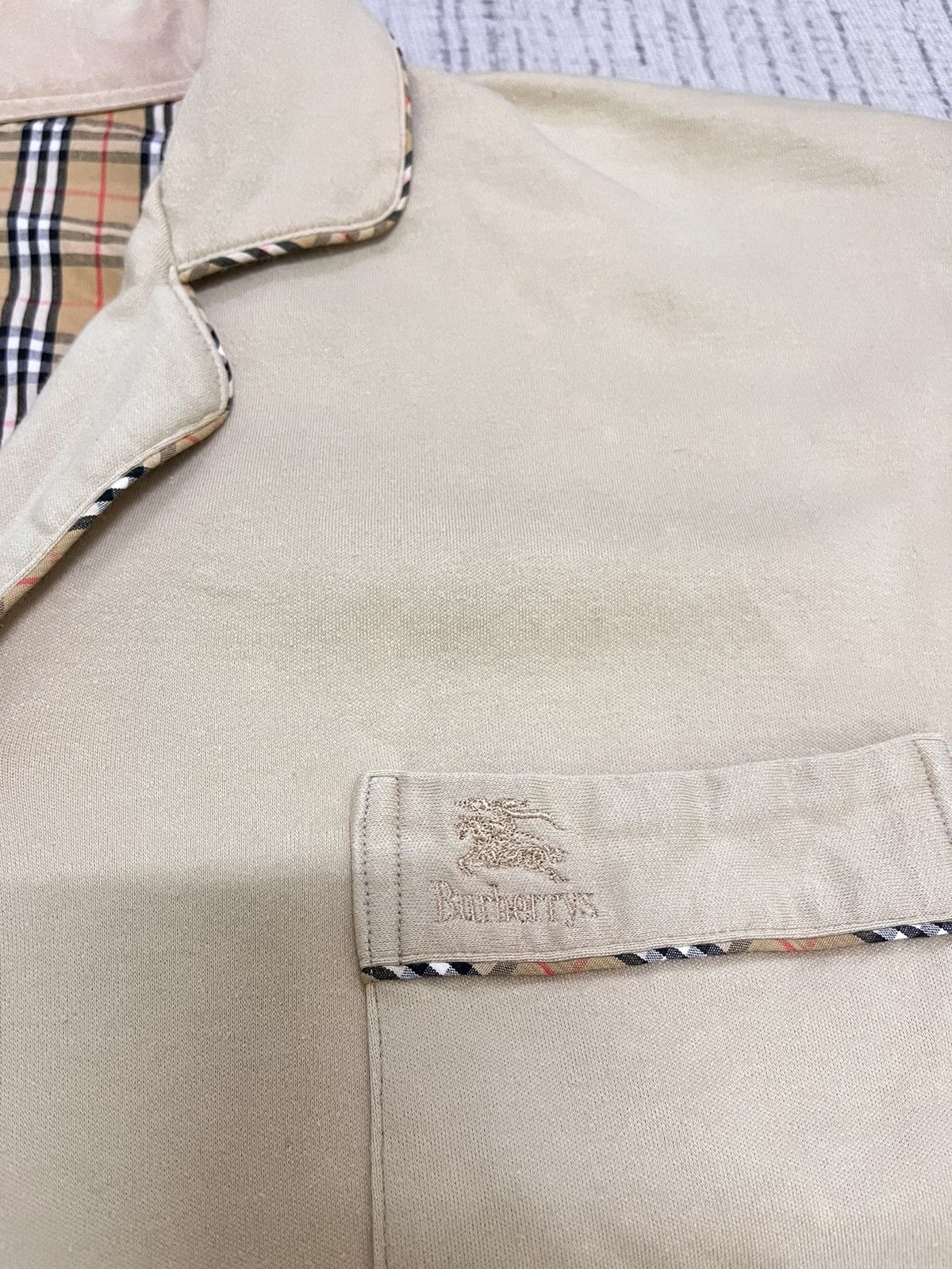 Burberry Vintage 80s burberry nova check knitwear Size US L / EU 52-54 / 3 - 2 Thumbnail