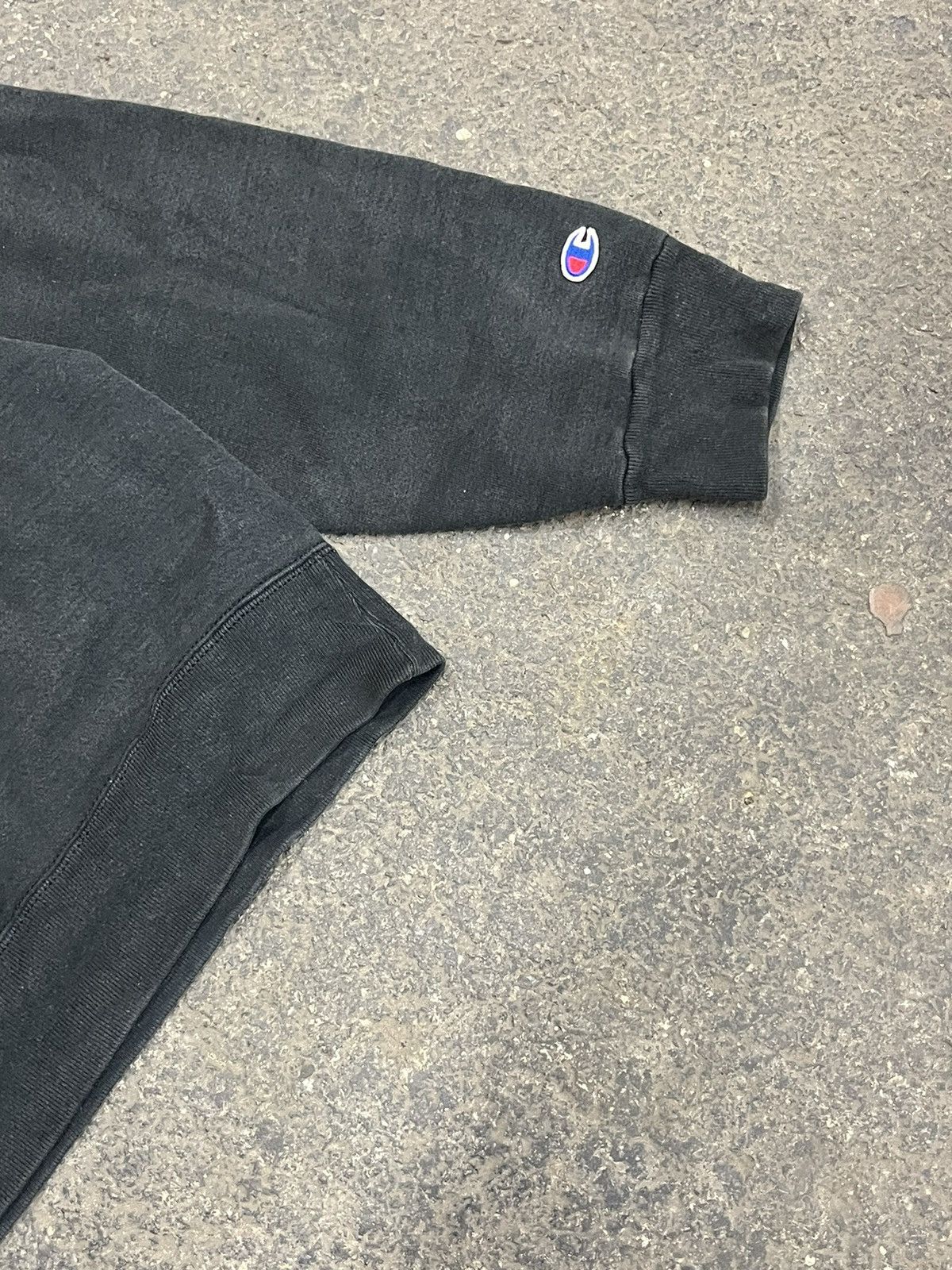 Champion × Vintage Champion 90s blank sweatshirt black vintage hype skater Size US XL / EU 56 / 4 - 6 Thumbnail