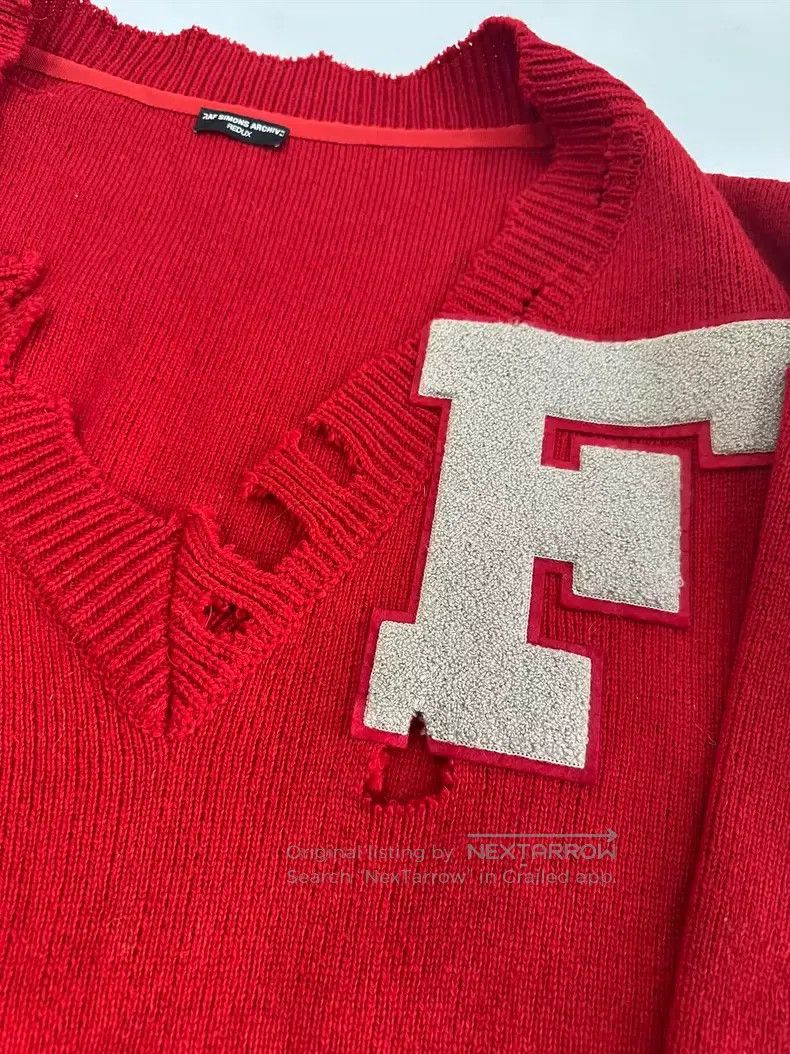 Raf Simons Raf Simons Fleece big F sweater Size US M / EU 48-50 / 2 - 2 Thumbnail