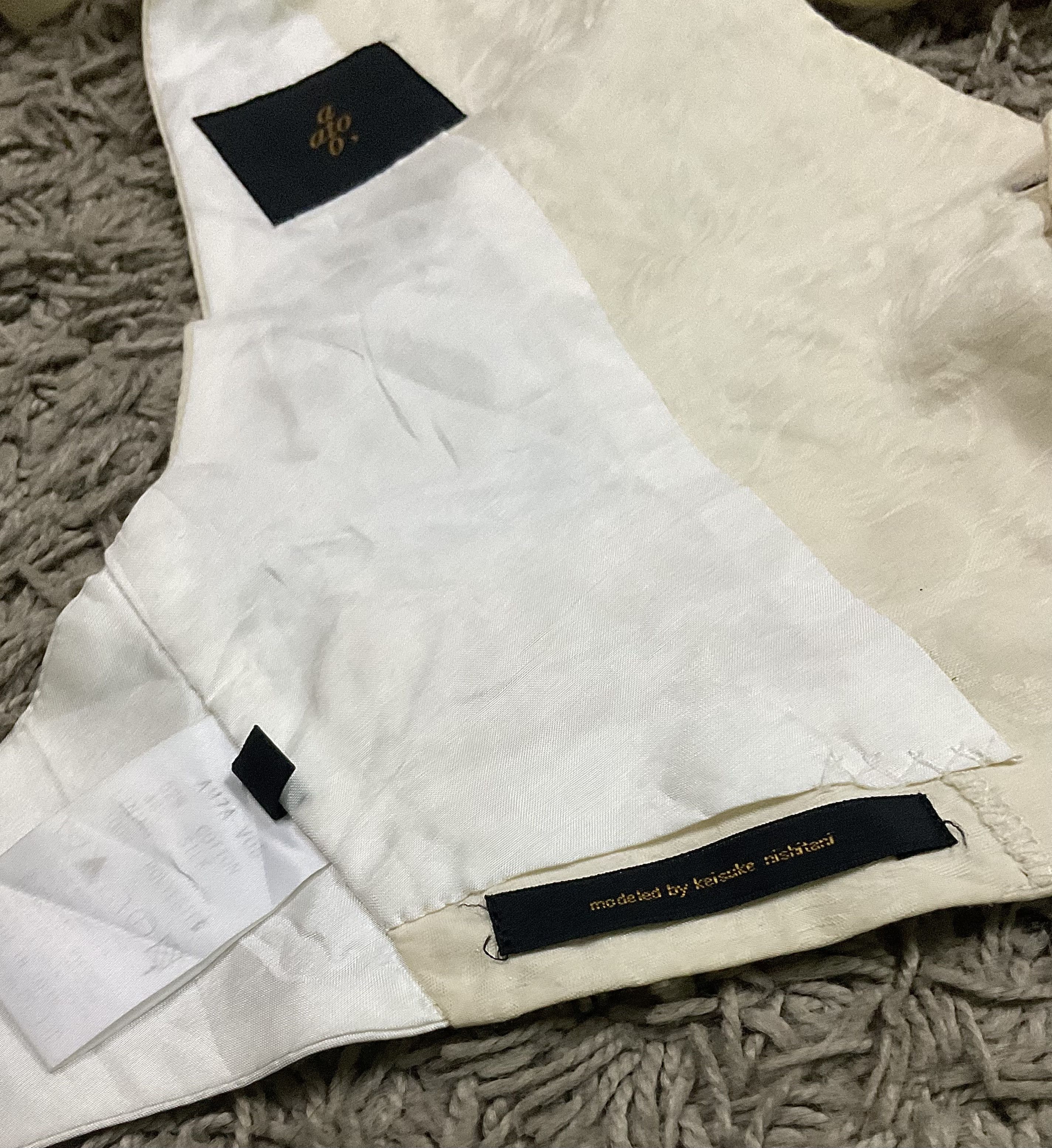 Designer RARE Vintage Japanese Designer waistcoat Size ONE SIZE - 8 Thumbnail