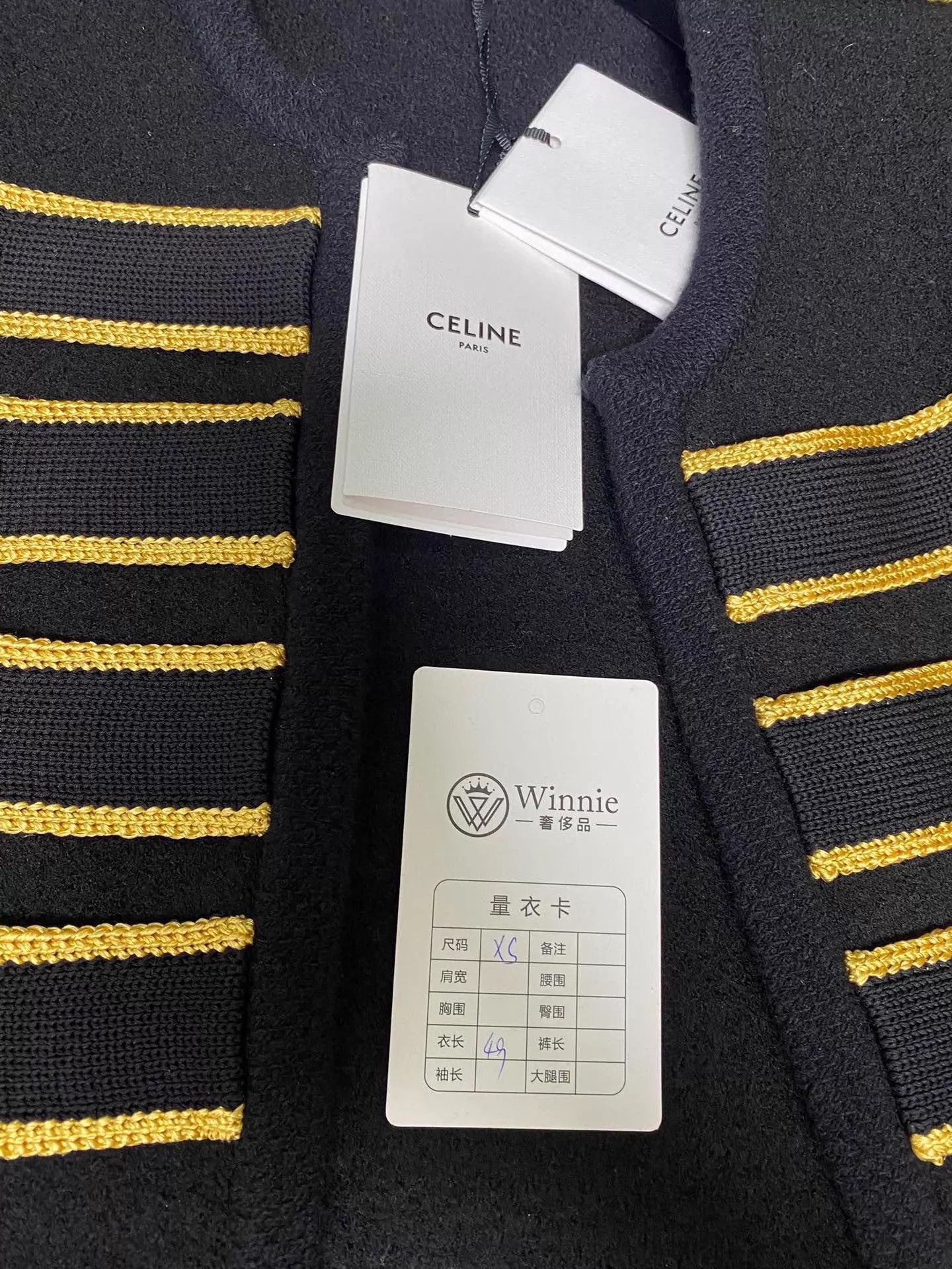 Celine Celine crewneck db XS jacket new w/tags Size XS / US 0-2 / IT 36-38 - 6 Thumbnail