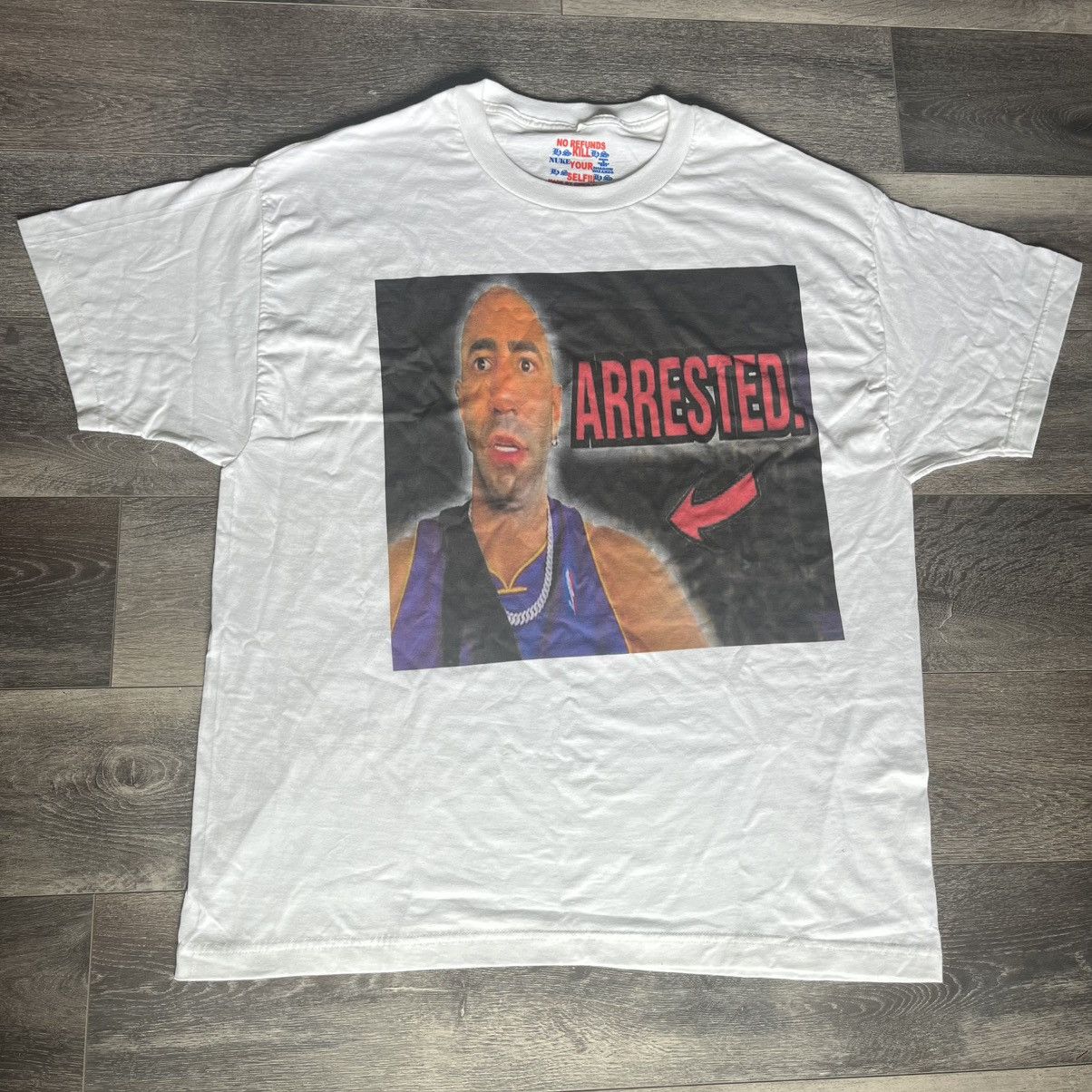 Haunted Starbucks Haunted Starbucks Shadow Wizard Fest Fousey Arrest Logo Tee Size US XL / EU 56 / 4 - 1 Thumbnail