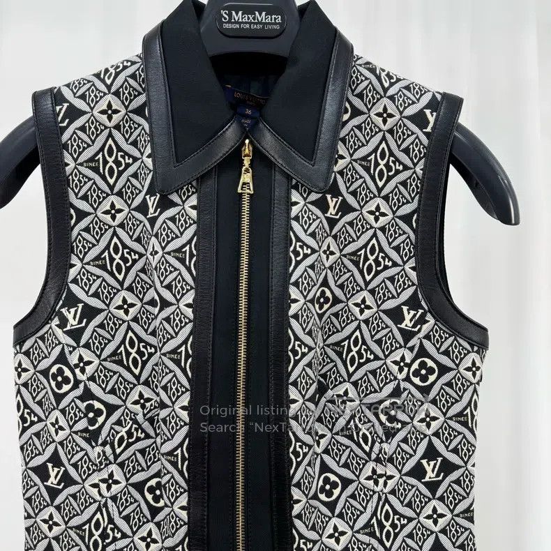 Louis Vuitton Louis Vuitton 1854 collection presbyopic full print dress Size XS / US 0-2 / IT 36-38 - 3 Thumbnail
