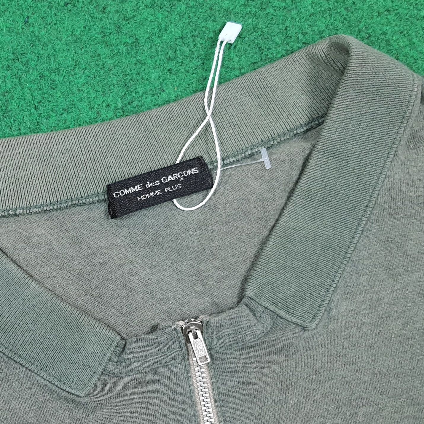 Comme des Garcons Homme Plus Vintage Comme Des Garcons Homme Plus Polo Zip Tee C294N61 Size US L / EU 52-54 / 3 - 4 Thumbnail