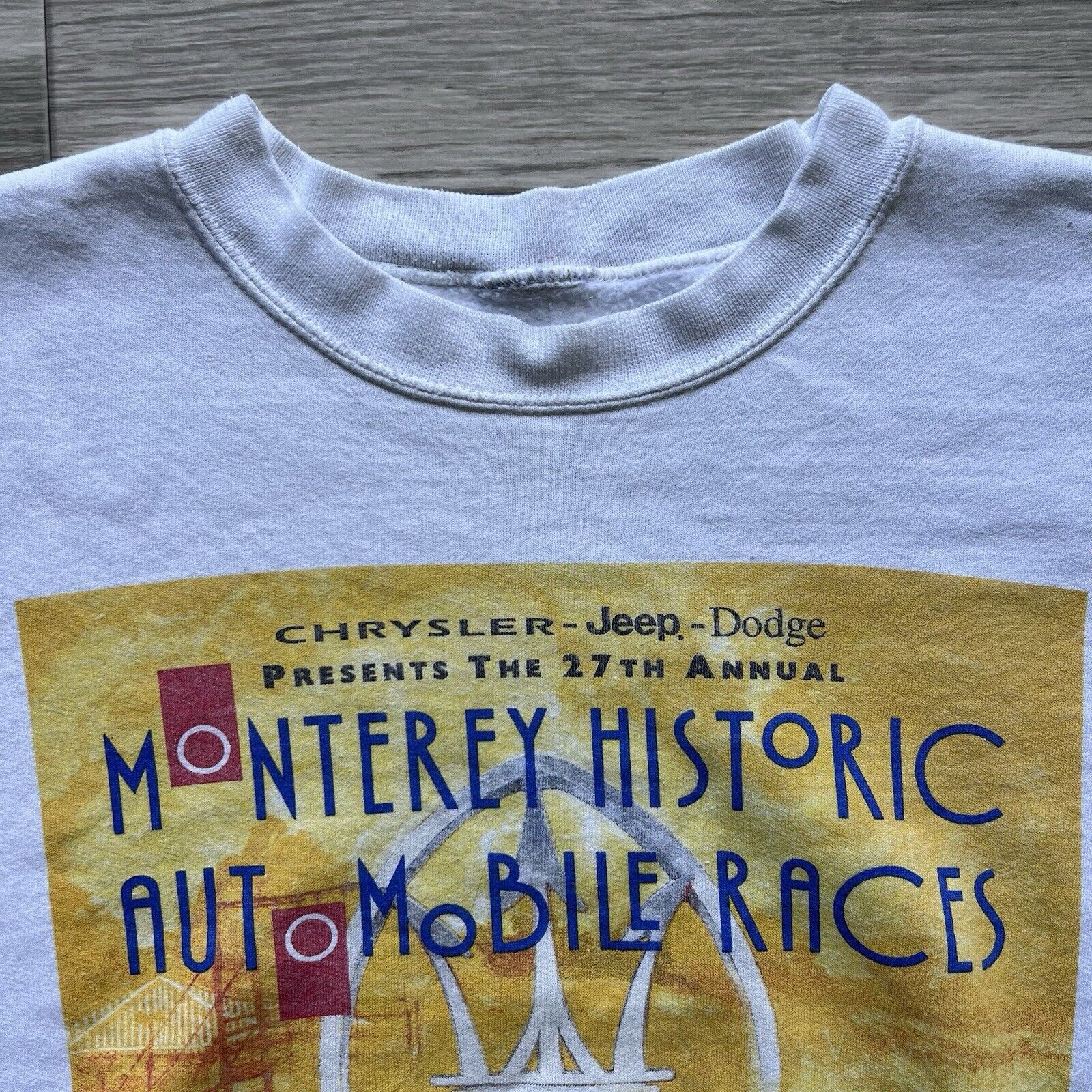 Gildan Vintage Car Racing 2000 Sweatshirt White Pullover Crewneck Size US XXL / EU 58 / 5 - 3 Thumbnail