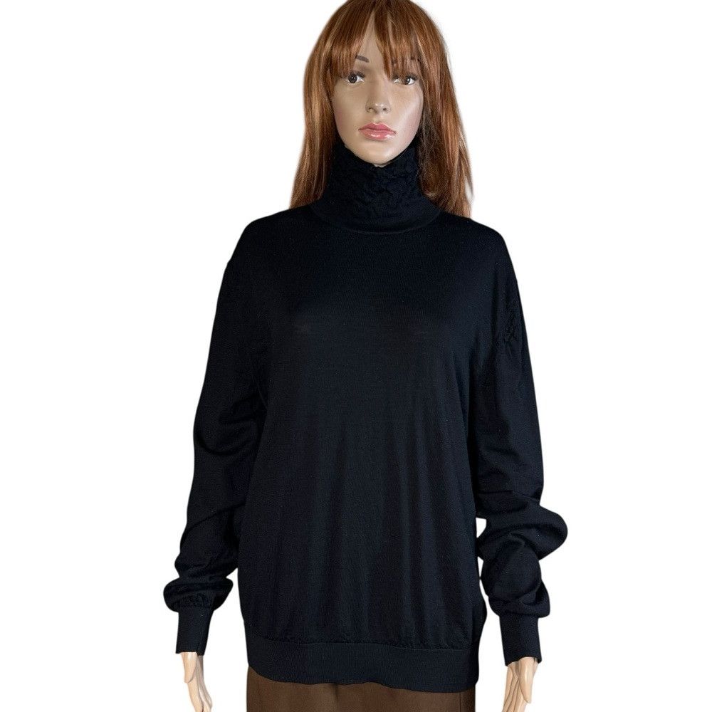 Cos COS 100% Wool Knit High Neck Sweater Size XL Size XL / US 12-14 / IT 48-50 - 1 Thumbnail