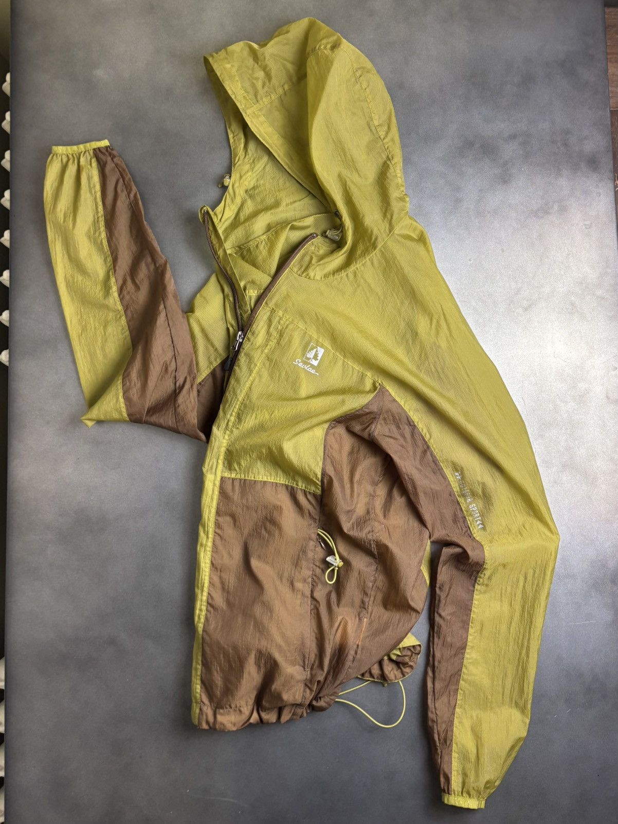 Japanese Brand × Oakley × Salomon Selvae China Mesh Shell Jacket Ultralight Packable Sheer Size US S / EU 44-46 / 1 - 23 Thumbnail