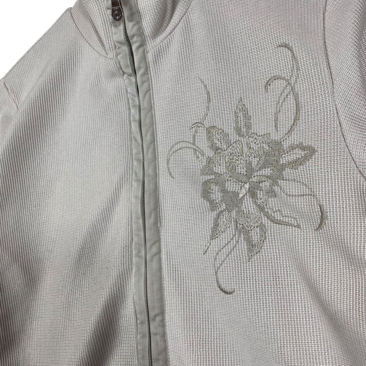 Tornado Mart Vintage 90s Tornado Mart Flower Embroidery Zipper Jacket Size US S / EU 44-46 / 1 - 5 Thumbnail