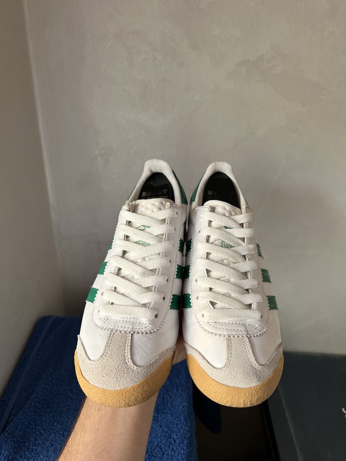 Adidas  Vintage Adidas Rom leather sneakers vintage style | Grailed