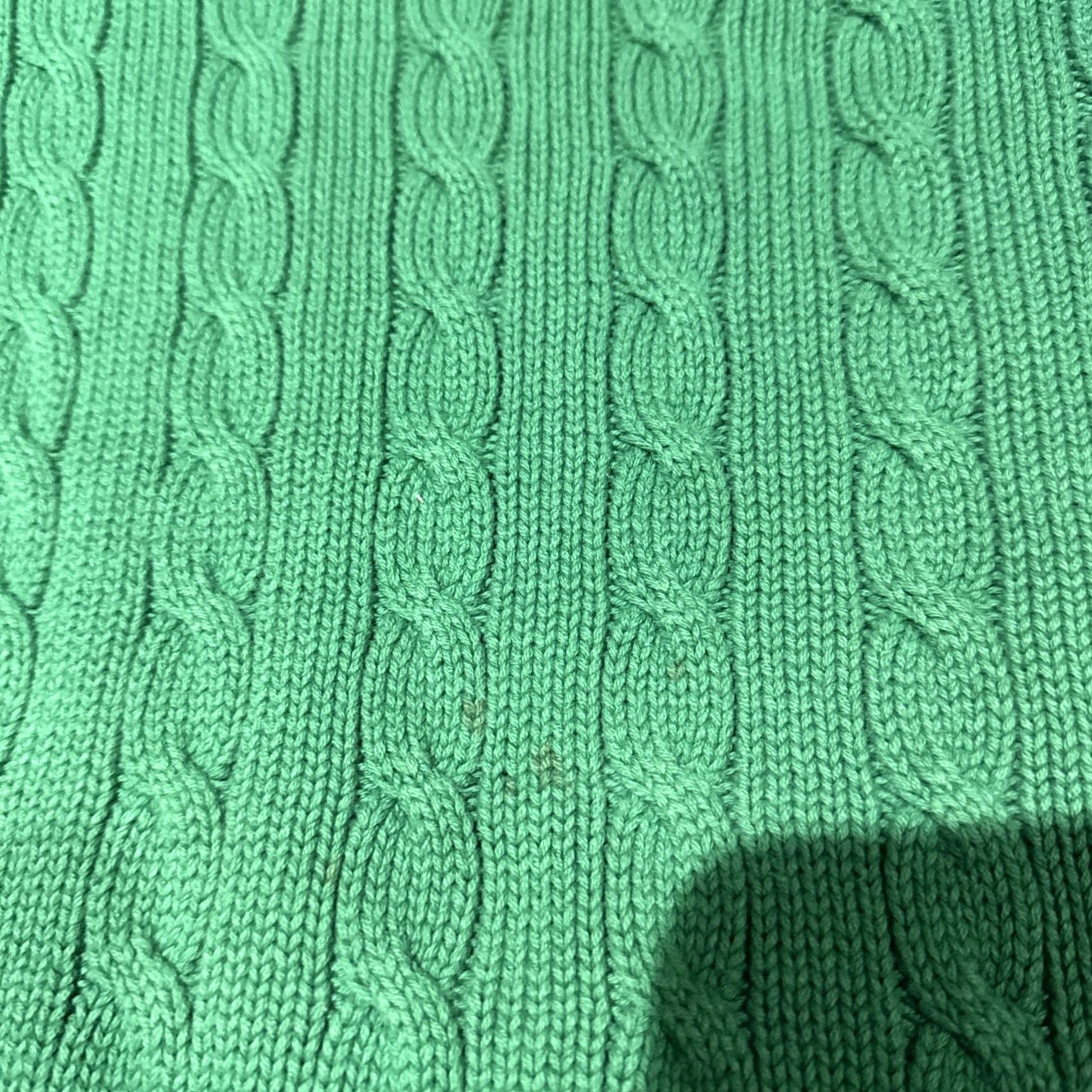 J.Crew VINTAGE J.CREW Oarsman Sweater Men's XL Green Heavyweight Cable-Knit Crewneck Fisherman Pullover 90s Grunge Outdoor Classics Mens Size US XL / EU 56 / 4 - 5 Thumbnail
