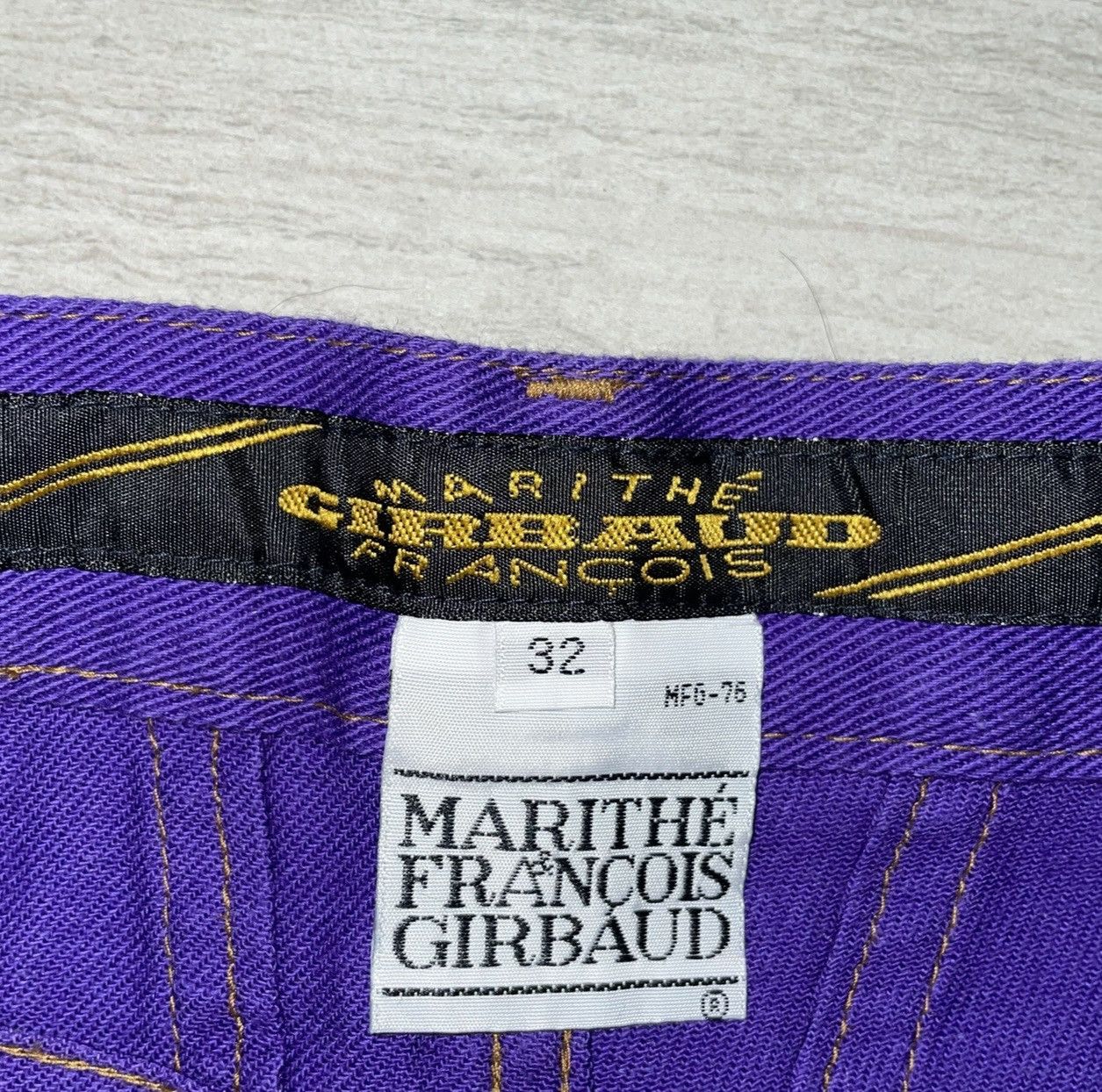Marithe + Francois Girbaud Marithe Francois Girbaud Stone Washed Denim Jeans Size US 32 / EU 48 - 3 Thumbnail