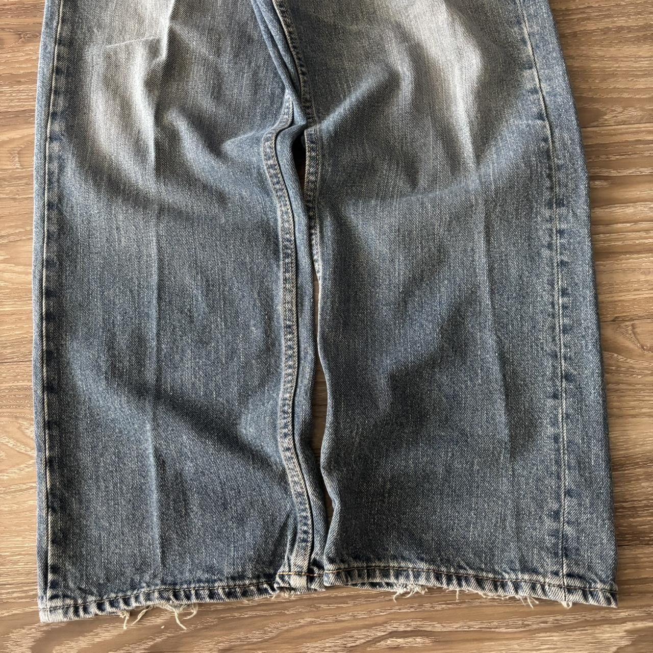Vintage Crazy Vintage Y2K/2000s Grunge Medium Wash Skater Essential Denim Jeans! 34x30 Size US 34 / EU 50 - 6 Thumbnail