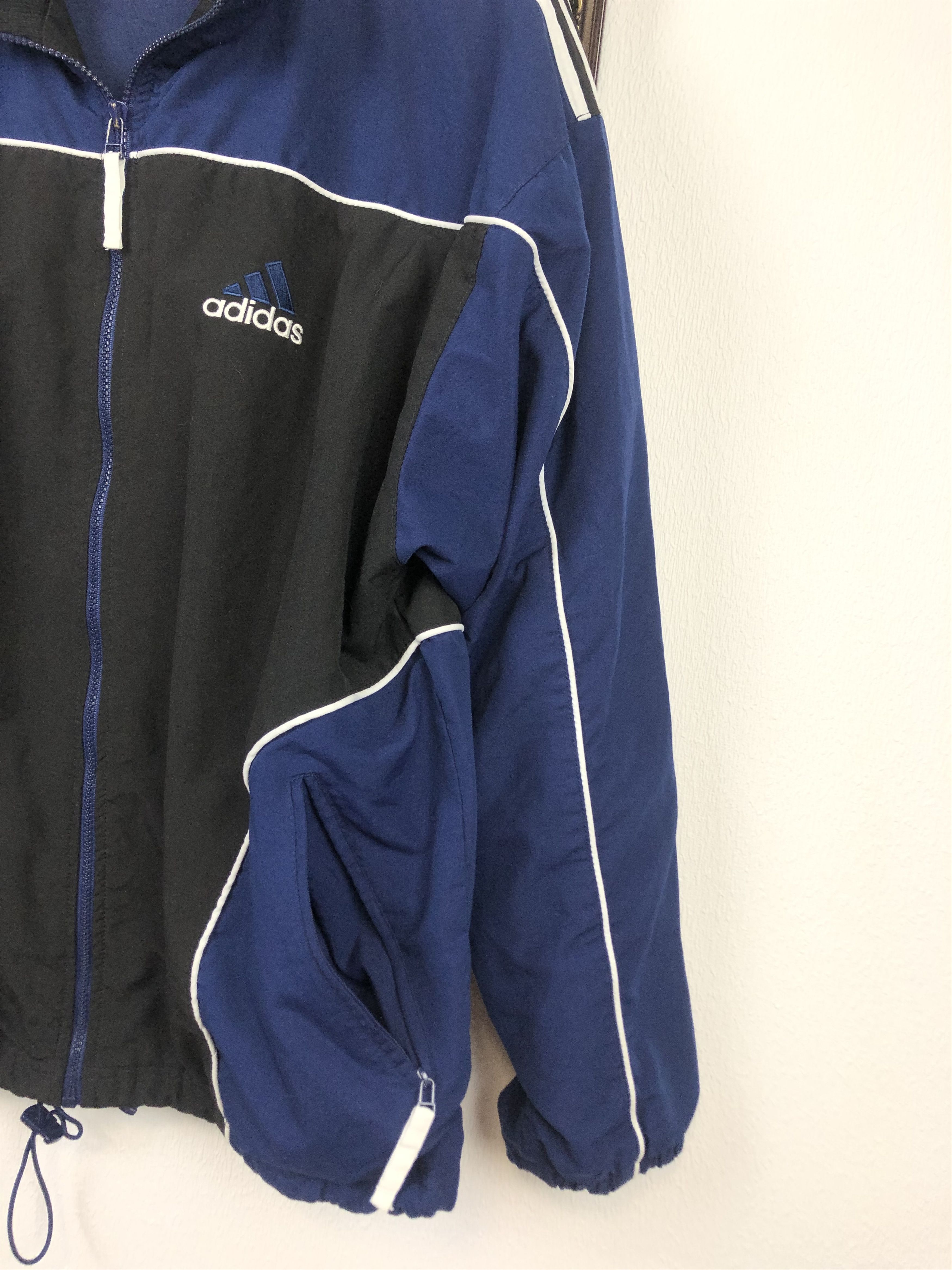 Adidas × Vintage Vintage Adidas Sweatshirt Big Logo Jacket Rare Hype Size US L / EU 52-54 / 3 - 13 Thumbnail
