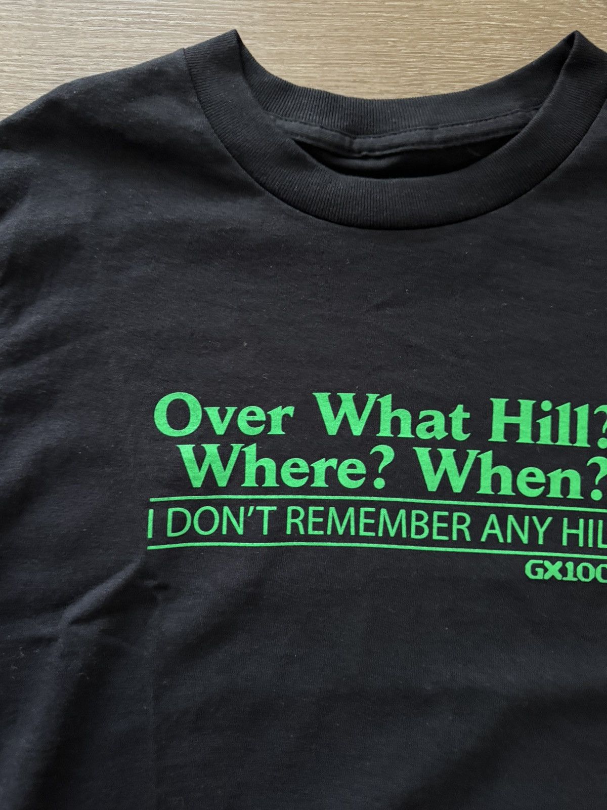 GX1000 GX1000 Over What Hill, Where?! Tee (Black/S) Size US S / EU 44-46 / 1 - 2 Thumbnail
