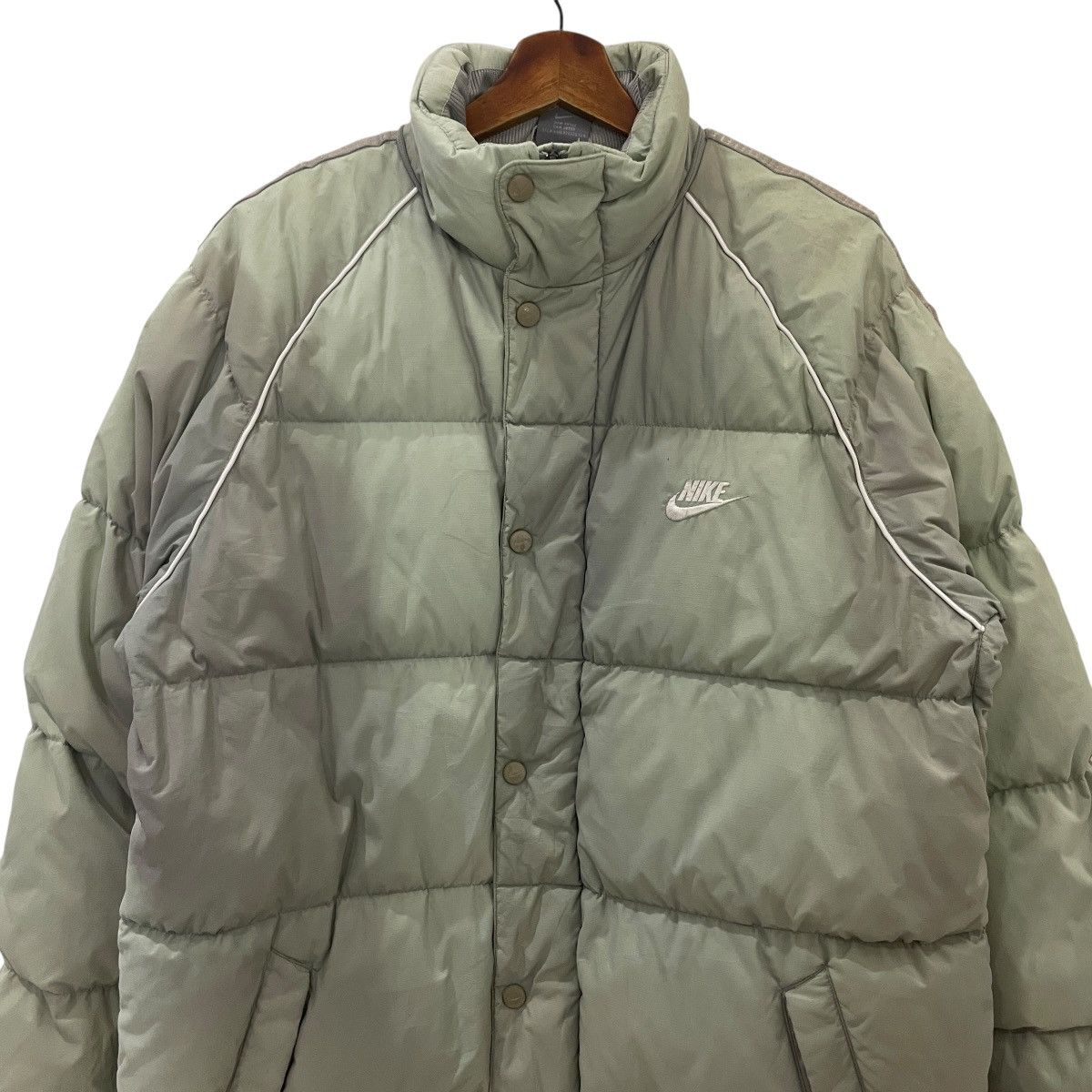 Nike Vintage Nike Long Puffer Jacket Size US XL / EU 56 / 4 - 2 Thumbnail