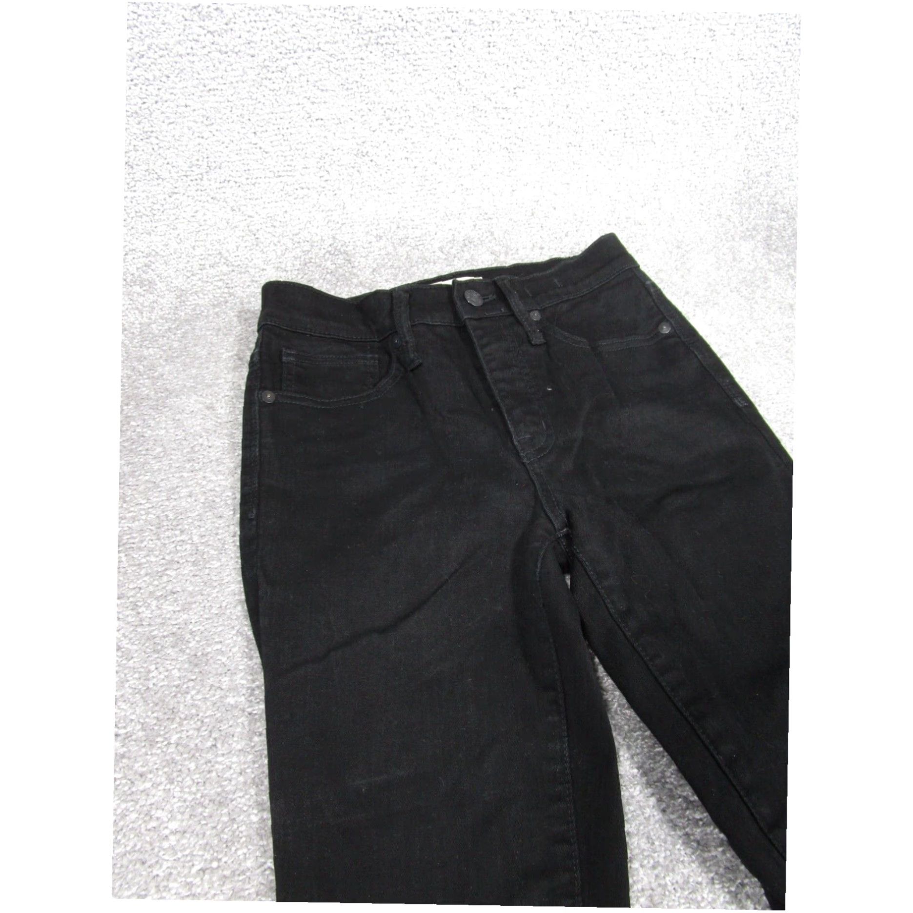 Madewell Madewell Womens Skinny Jeans Black Extra Large XL Size 42" / US 20 - 2 Thumbnail