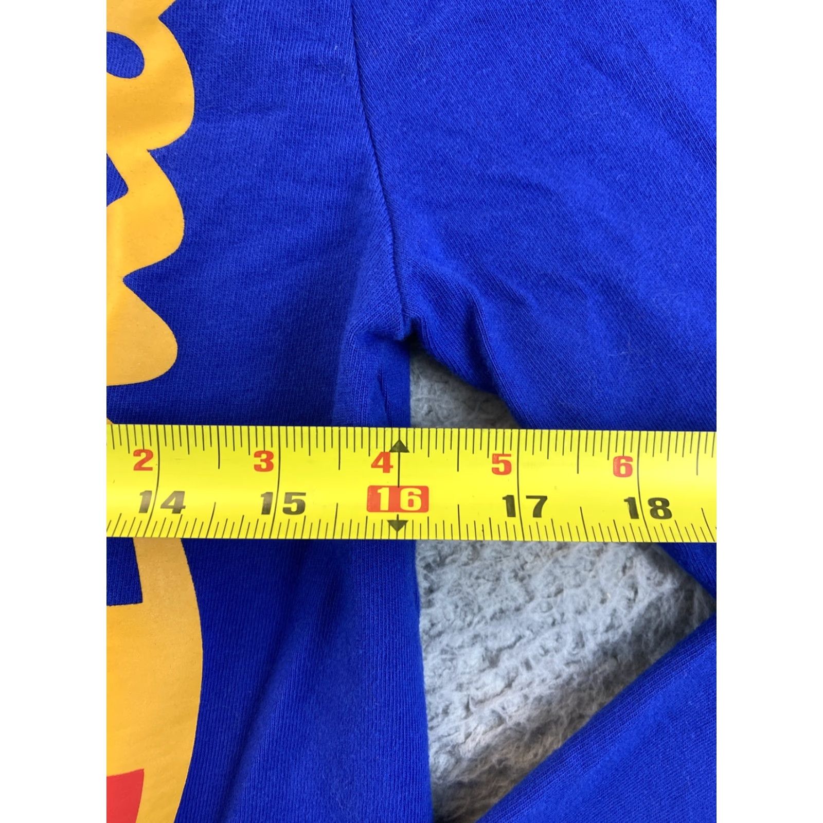 Champion Champion Men T-Shirt S Long Sleeve Blue Spellout Authentic Cotton Shirt 78-55 Size US S / EU 44-46 / 1 - 5 Thumbnail