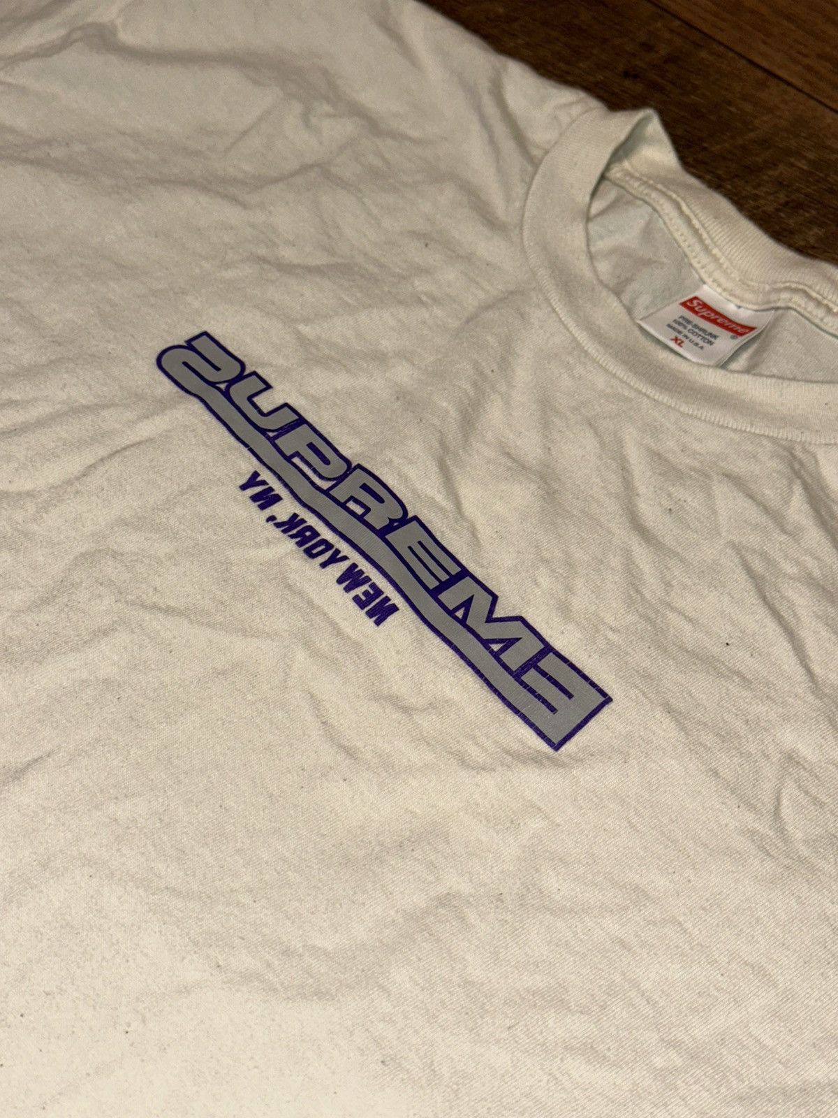 Supreme Supreme Connected Tee ‘Natural’ XL Size US XL / EU 56 / 4 - 2 Thumbnail