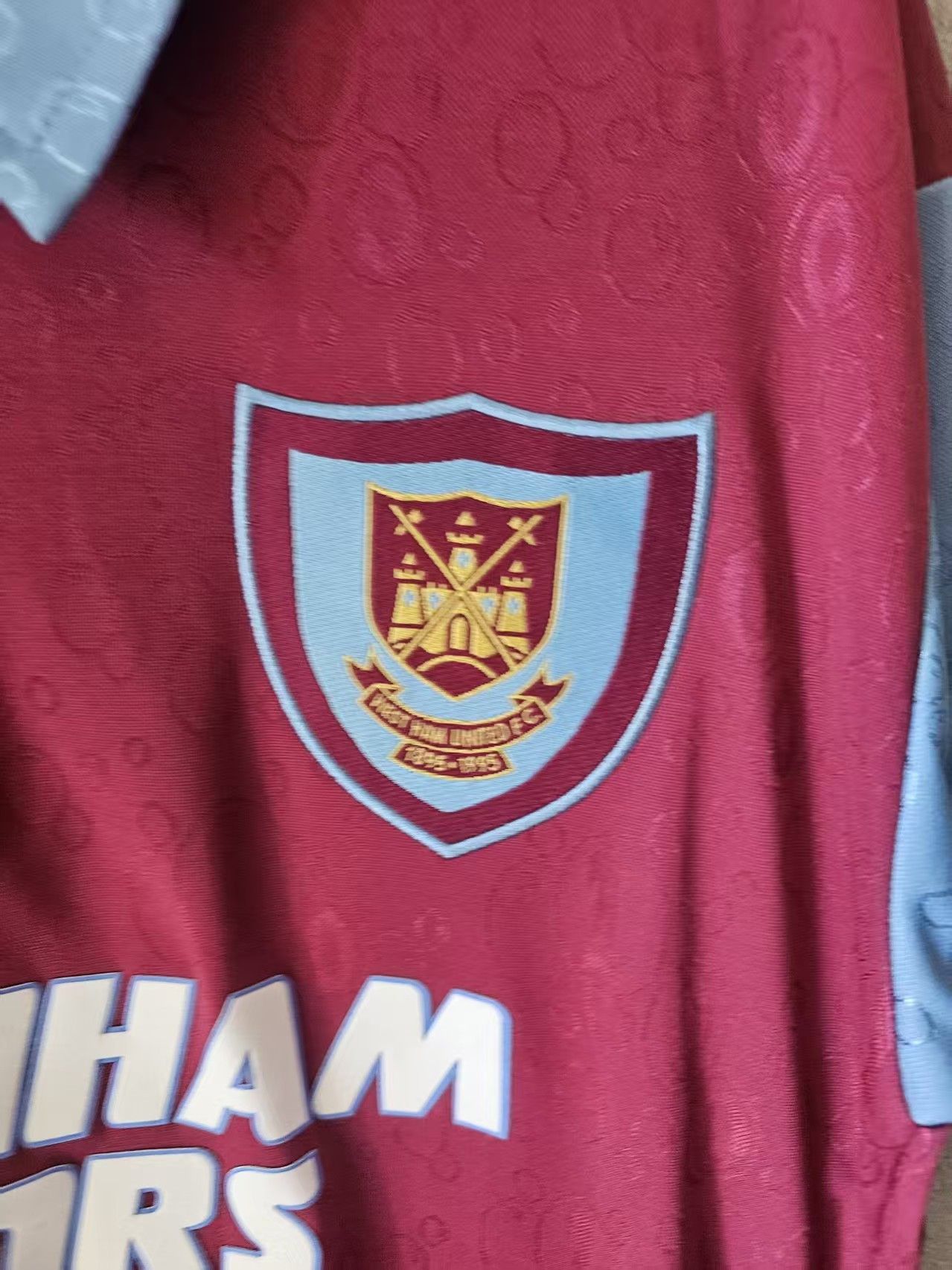 Other Vintage 1995 1997 West Ham United Football Jersey Size US XL / EU 56 / 4 - 3 Thumbnail