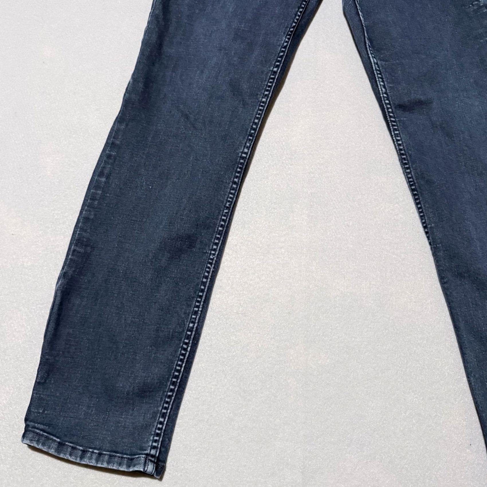 Calvin Klein Calvin Klein Jeans Women Blue Denim Skinny 12x30 5-Pocket Zipper Button Jeans Urban 90s City Retro Womens Size 34" / US 12 / IT 48 - 3 Thumbnail
