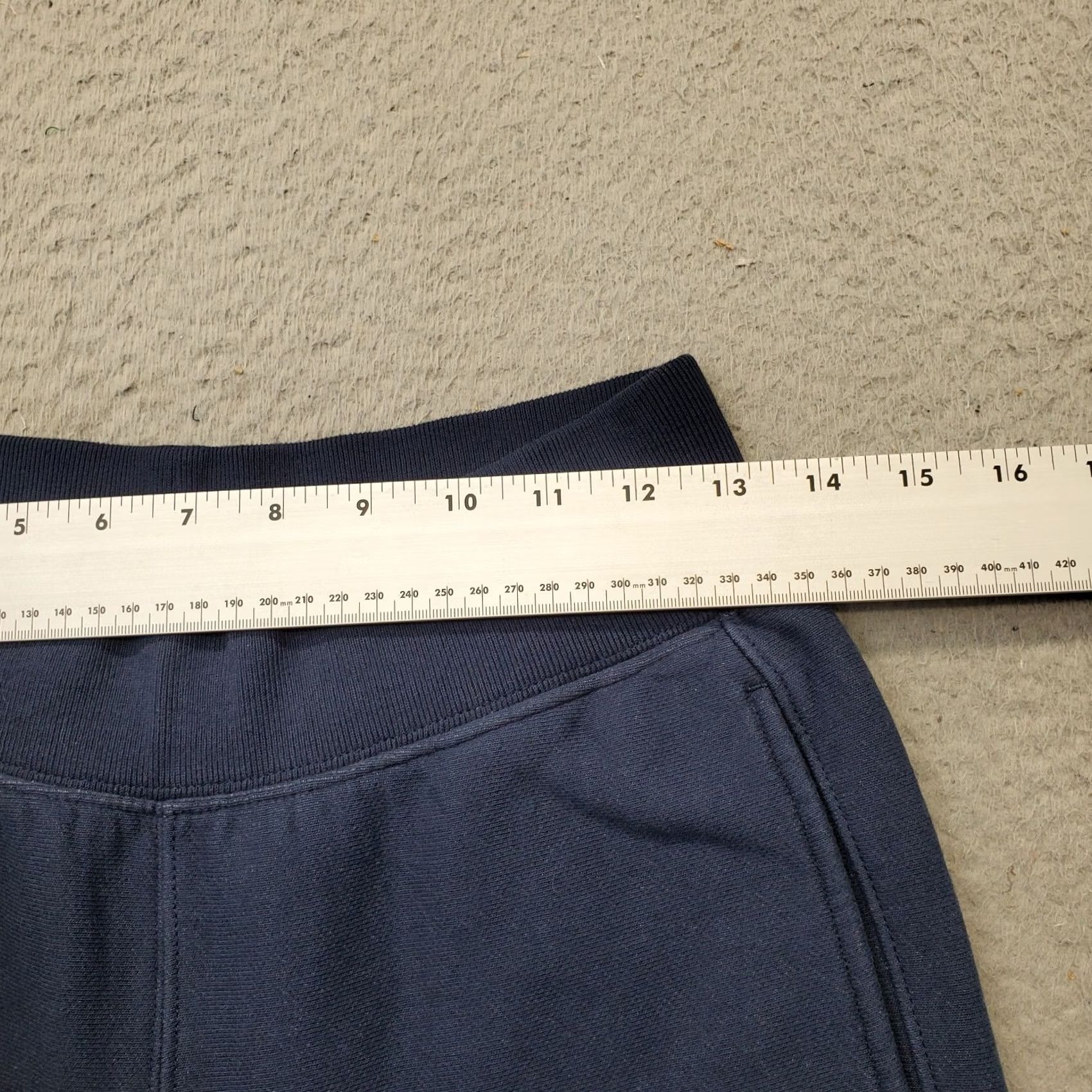 Champion Champion Women's XS Blue Jogger Pants - Fleece Lined Reverse Weave, Elastic Waist, Pockets, 29.25" Inseam, Tapered Leg, Cotton, Casual Activewear Size 26" / US 2 / IT 38 - 6 Thumbnail