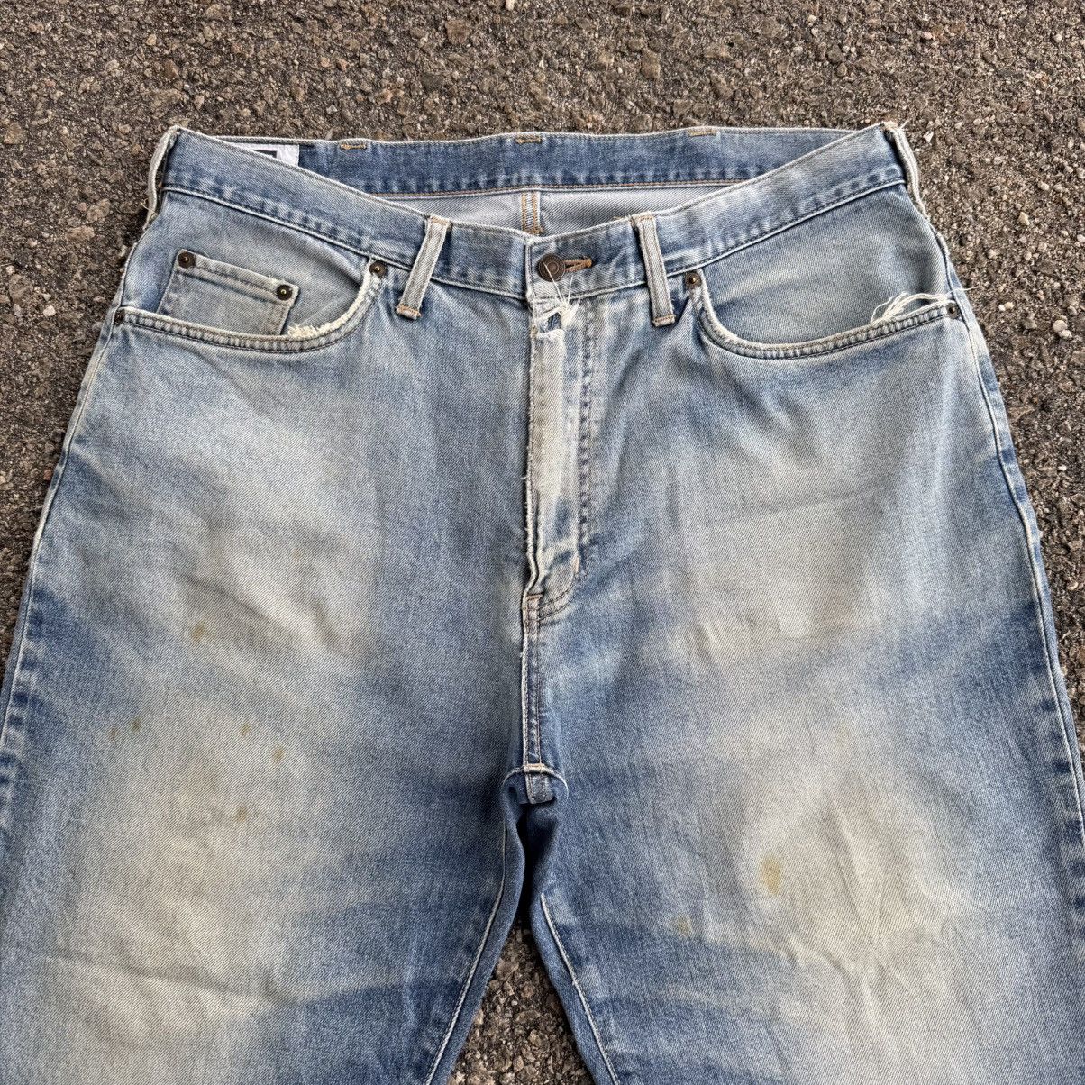 Edwin W38 Vintage Edwin Faded Mud Washer Denim Jean Pants Size US 38 / EU 54 - 2 Thumbnail
