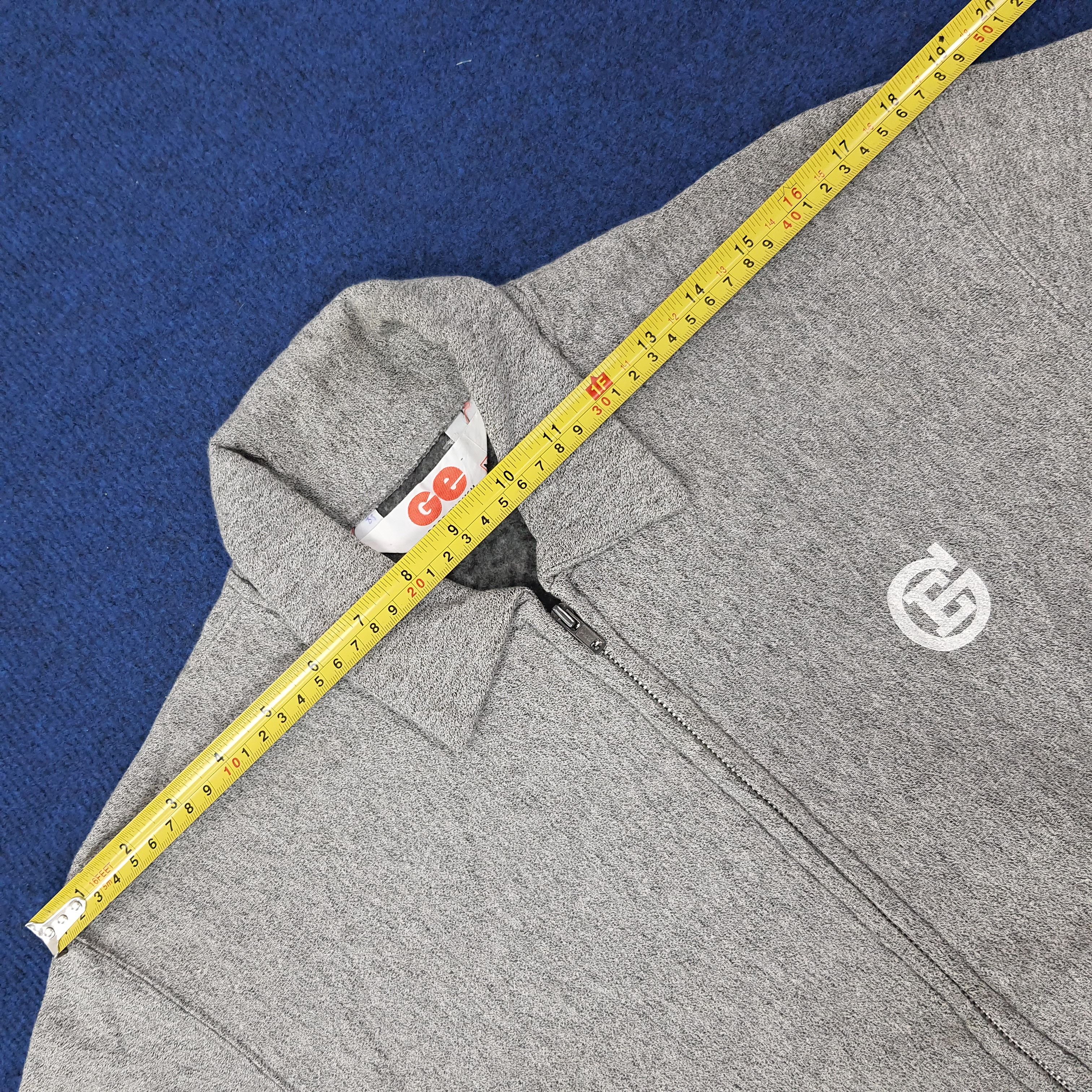 GOODENOUGH Vintage GE GOODENOUGH Japan Zipper Sweatshirt C247N8 Size US M / EU 48-50 / 2 - 7 Thumbnail