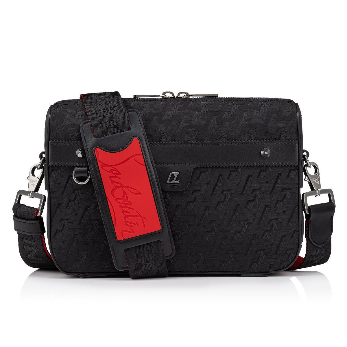 Christian Louboutin oc11z0425 Size: OS/Ruisbuddy Shoulder Bag in Black Size ONE SIZE - 1 Preview